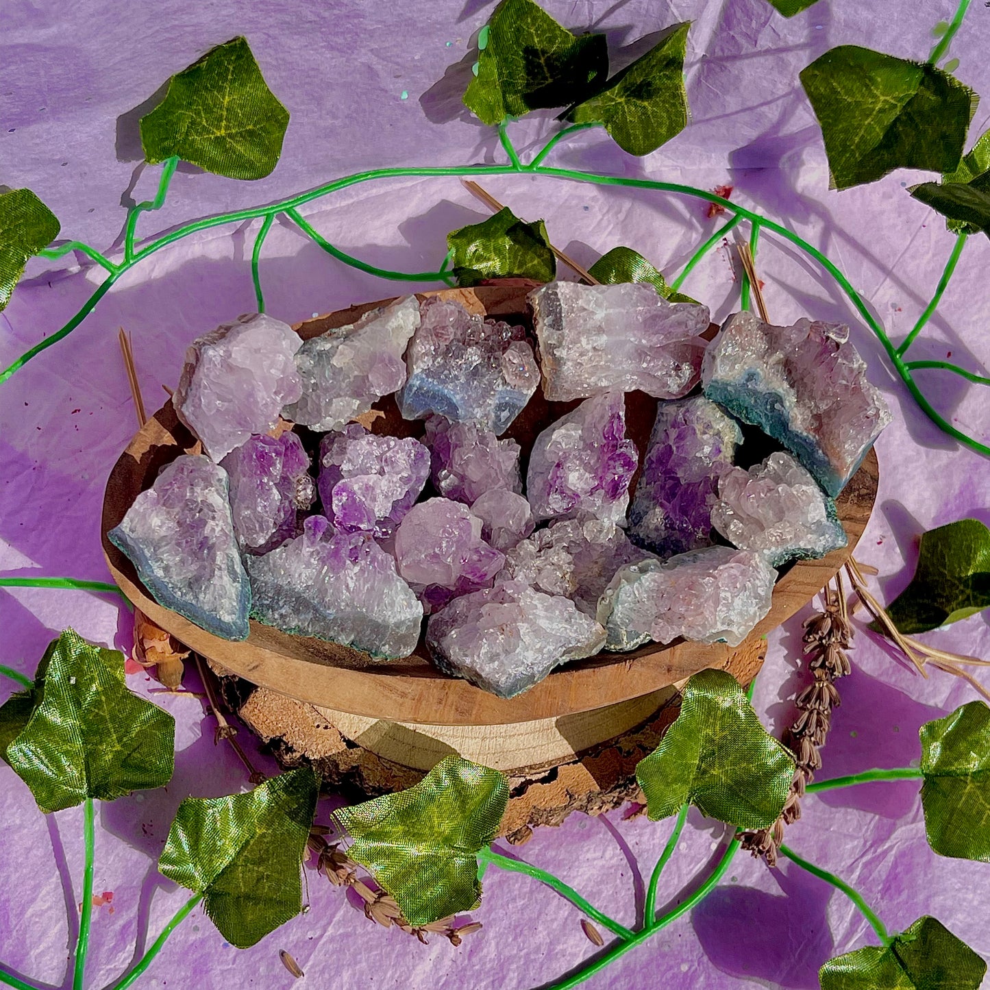 raw/rough amethyst clusters mini (xxs, xs, s)