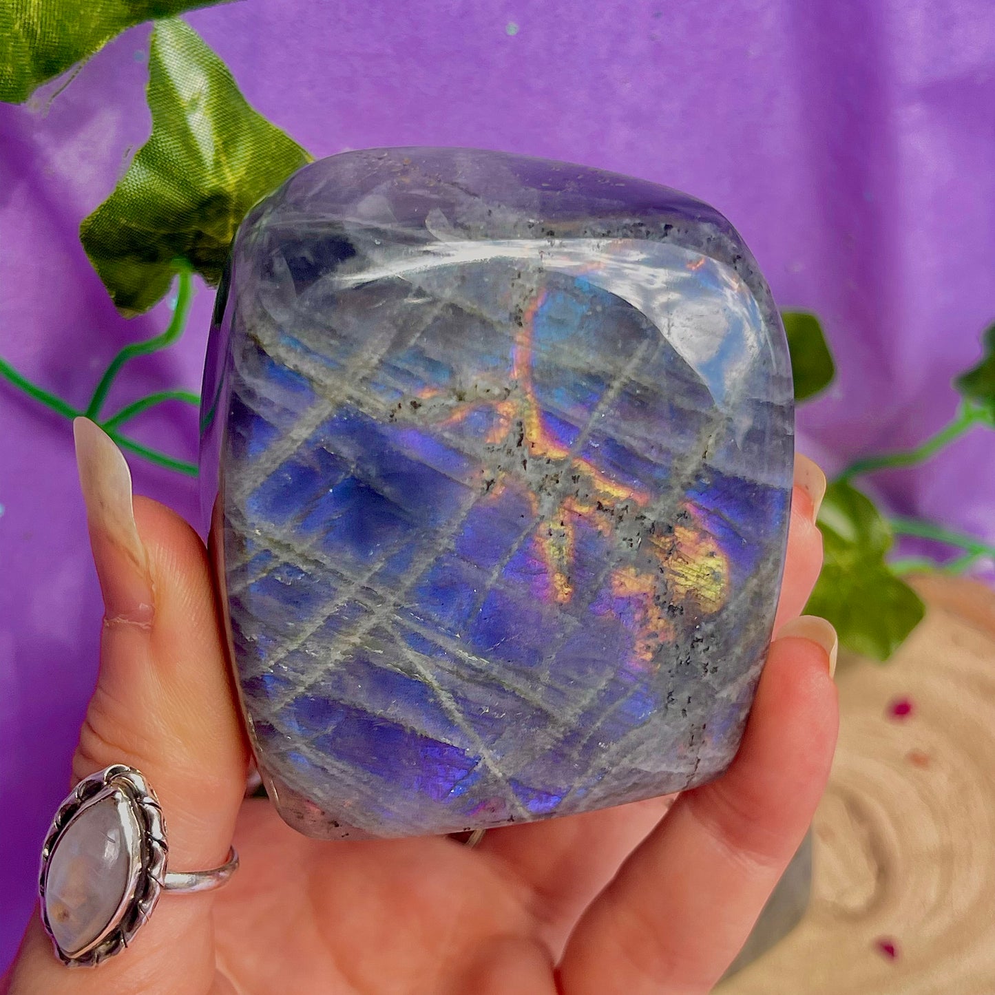 labradorite freeform medium ~ intuitively chosen