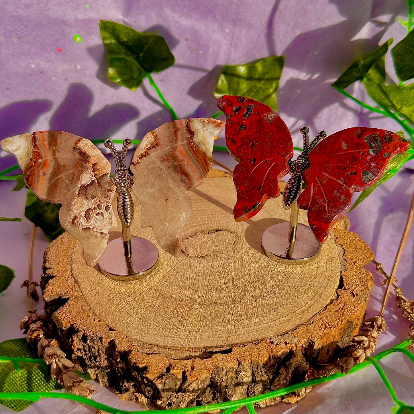 small butterfly wings on stand A ~ choose your own