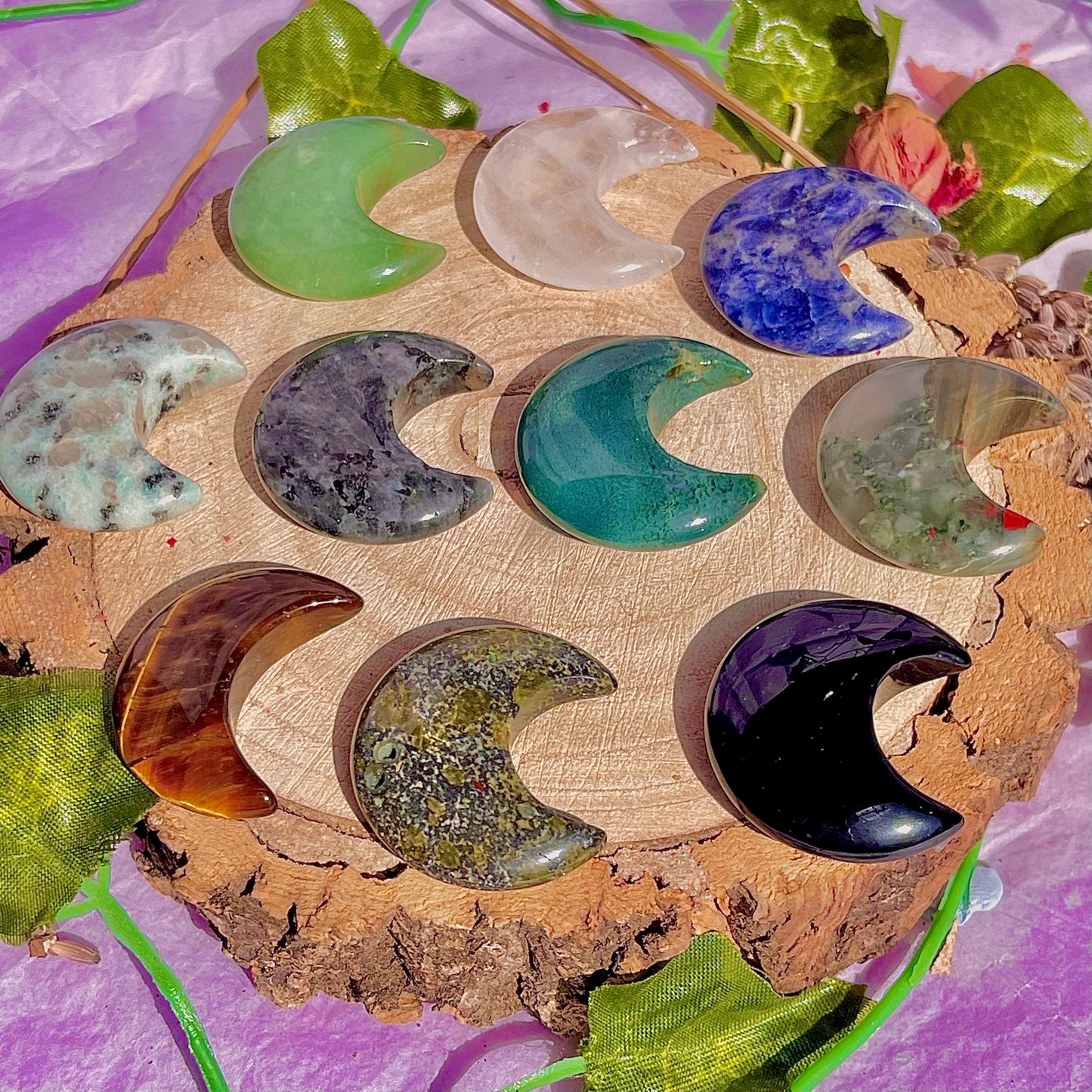moon carvings ~ choose your own