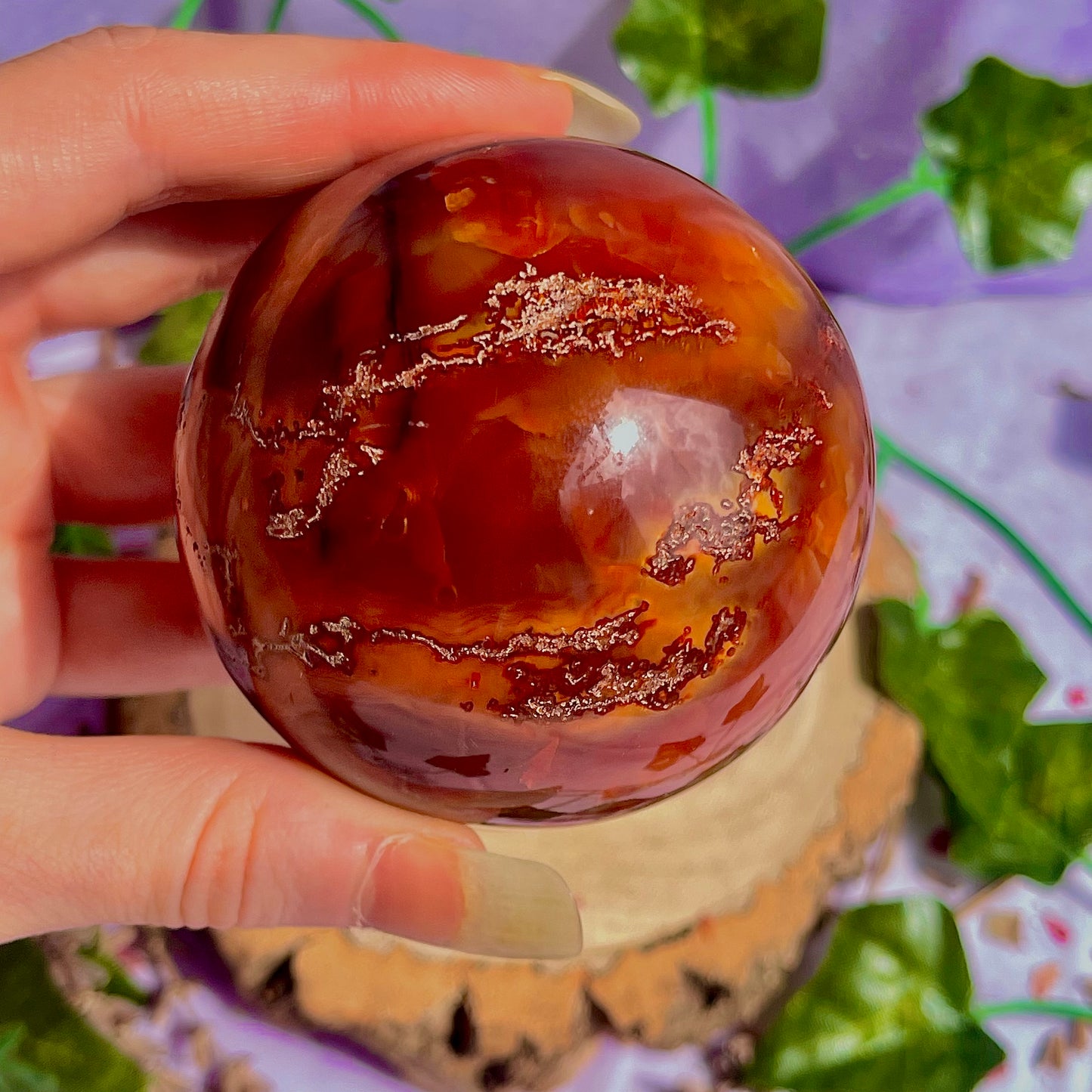 carnelian sphere A