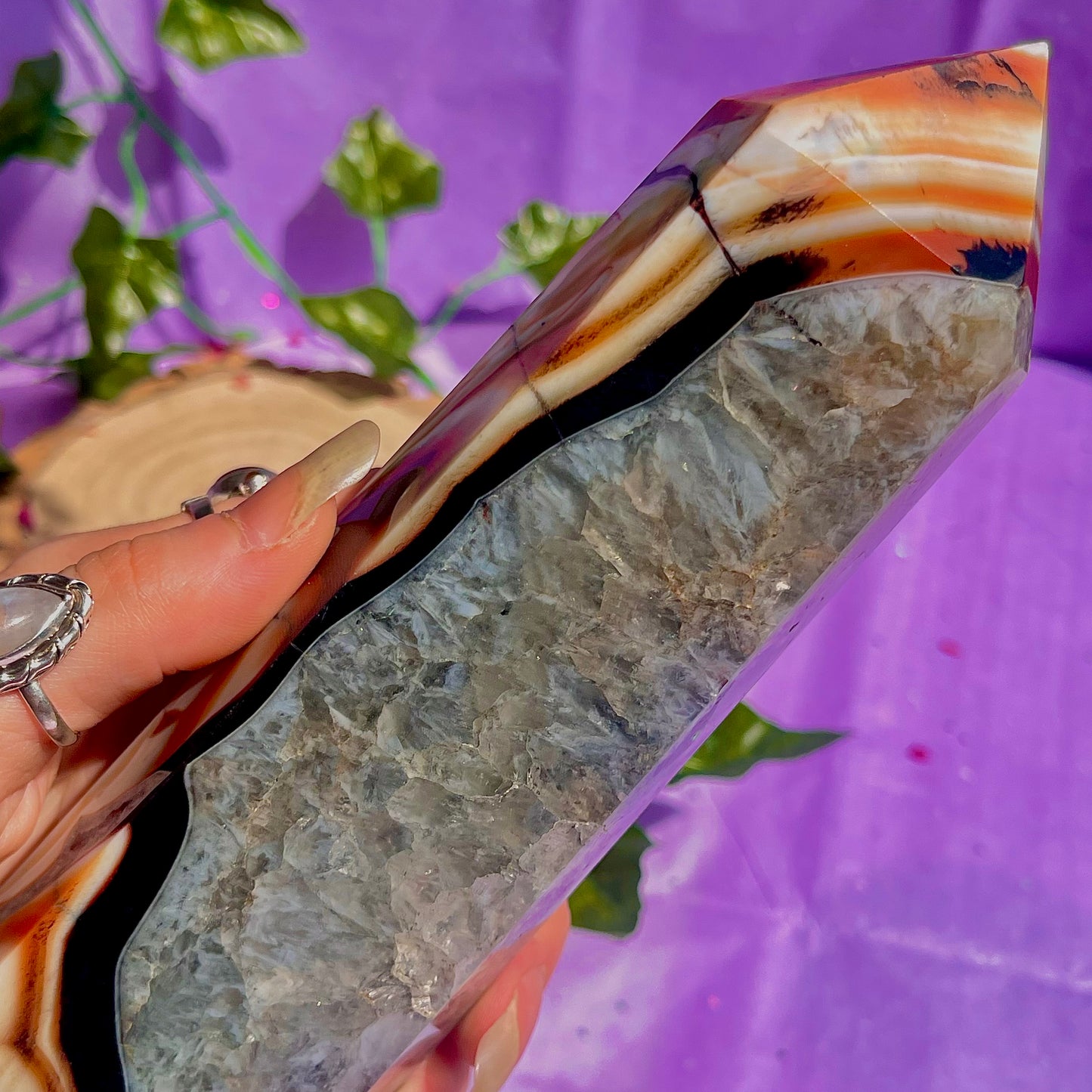 sardonyx agate tower