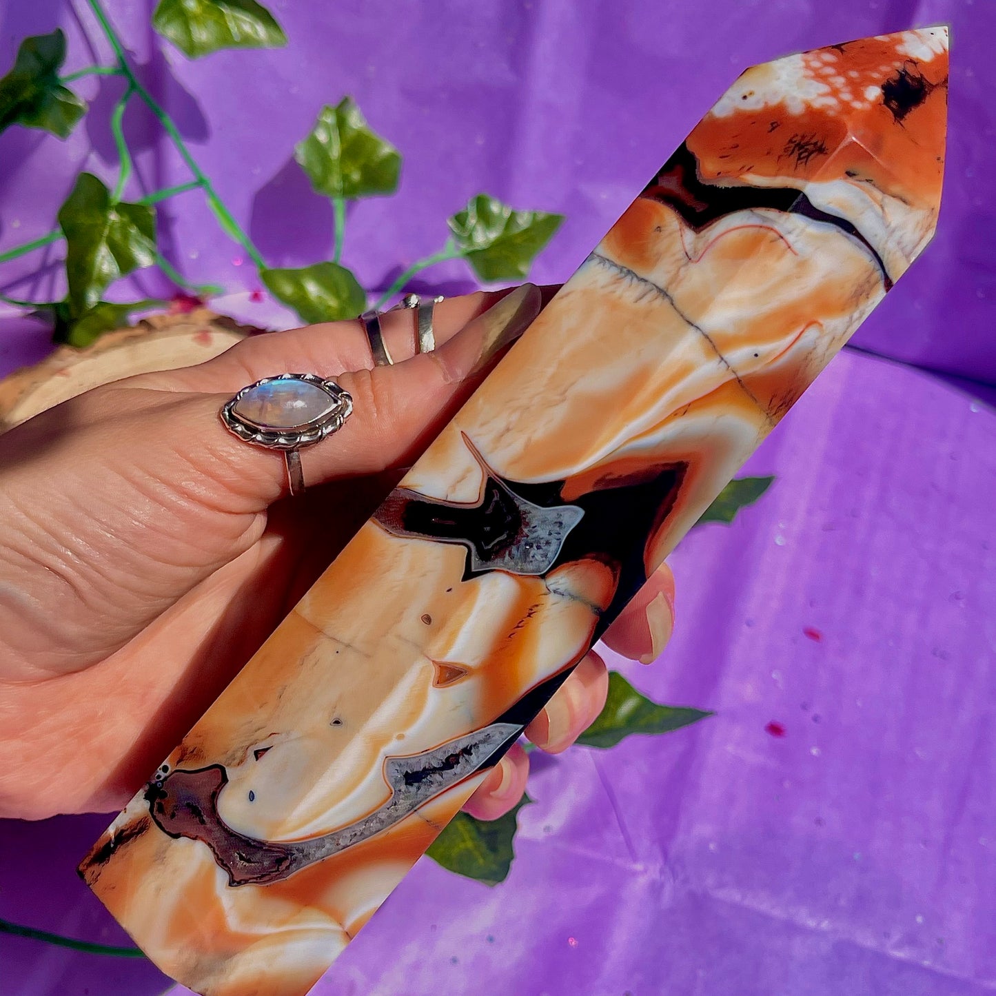 sardonyx agate tower