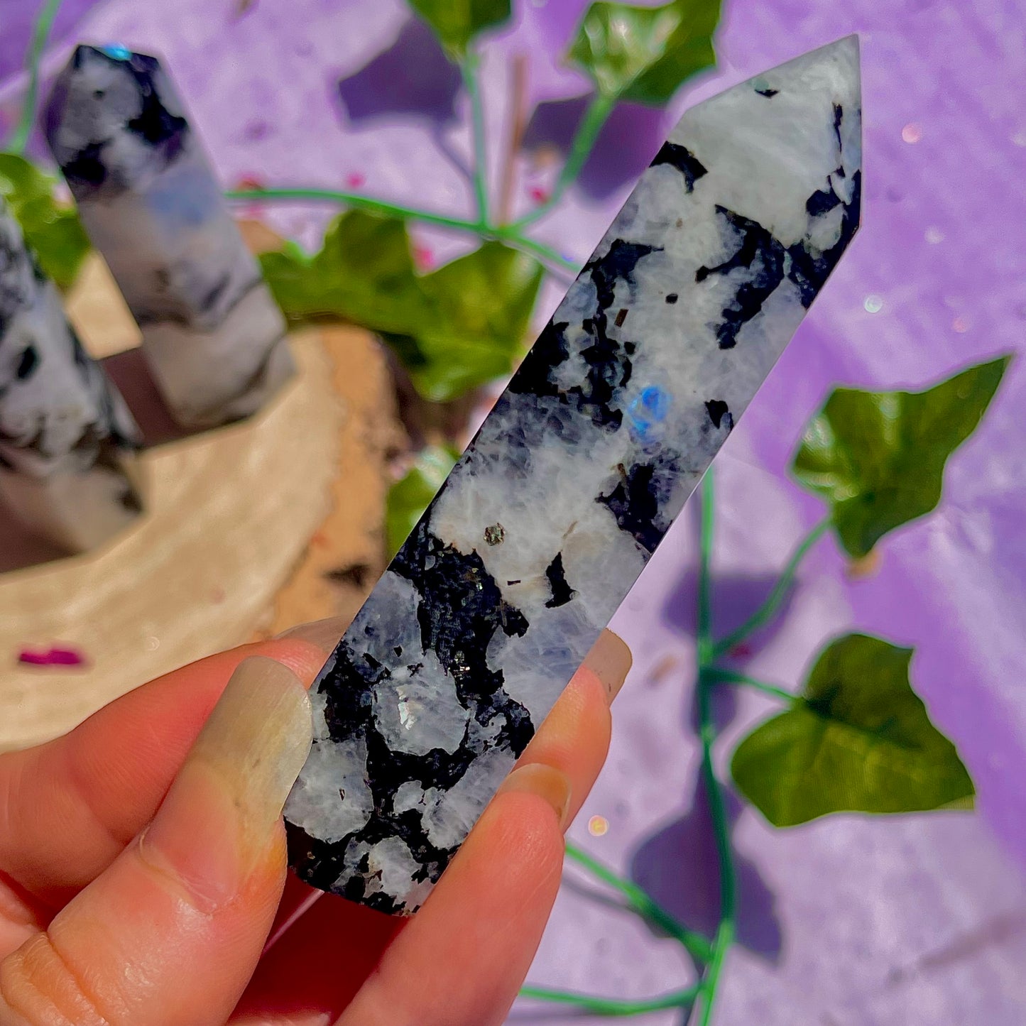 rainbow moonstone towers ~ intuitively chosen