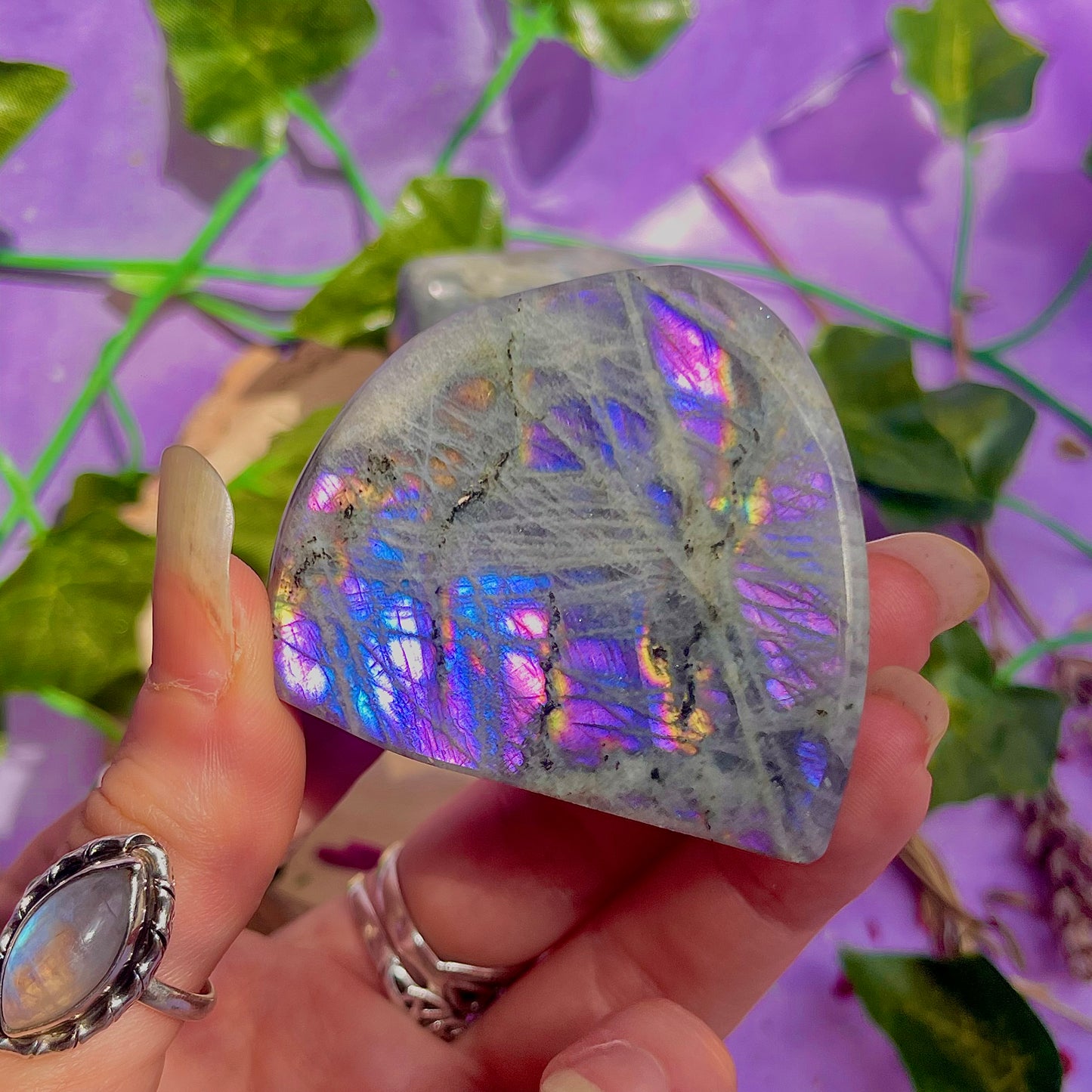 labradorite freeform xs ~ intuitively chosen