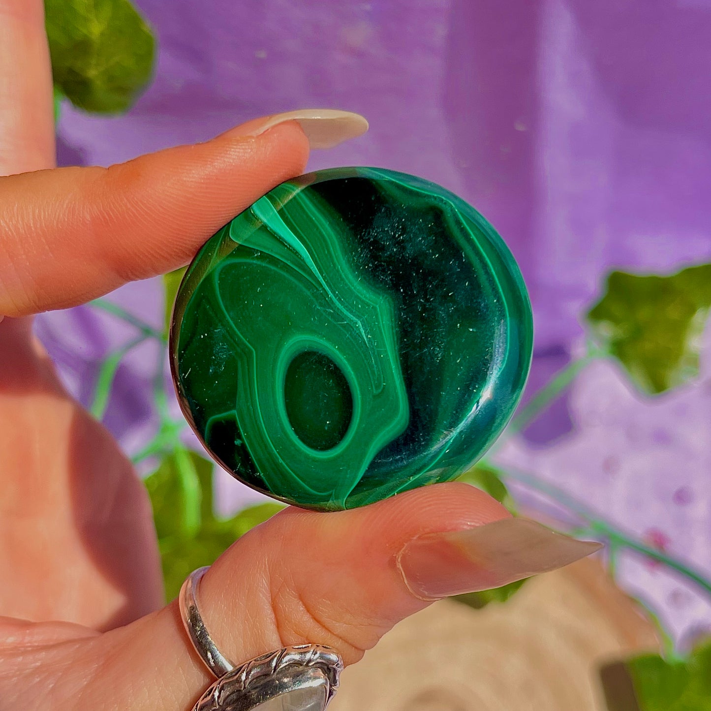malachite disc D