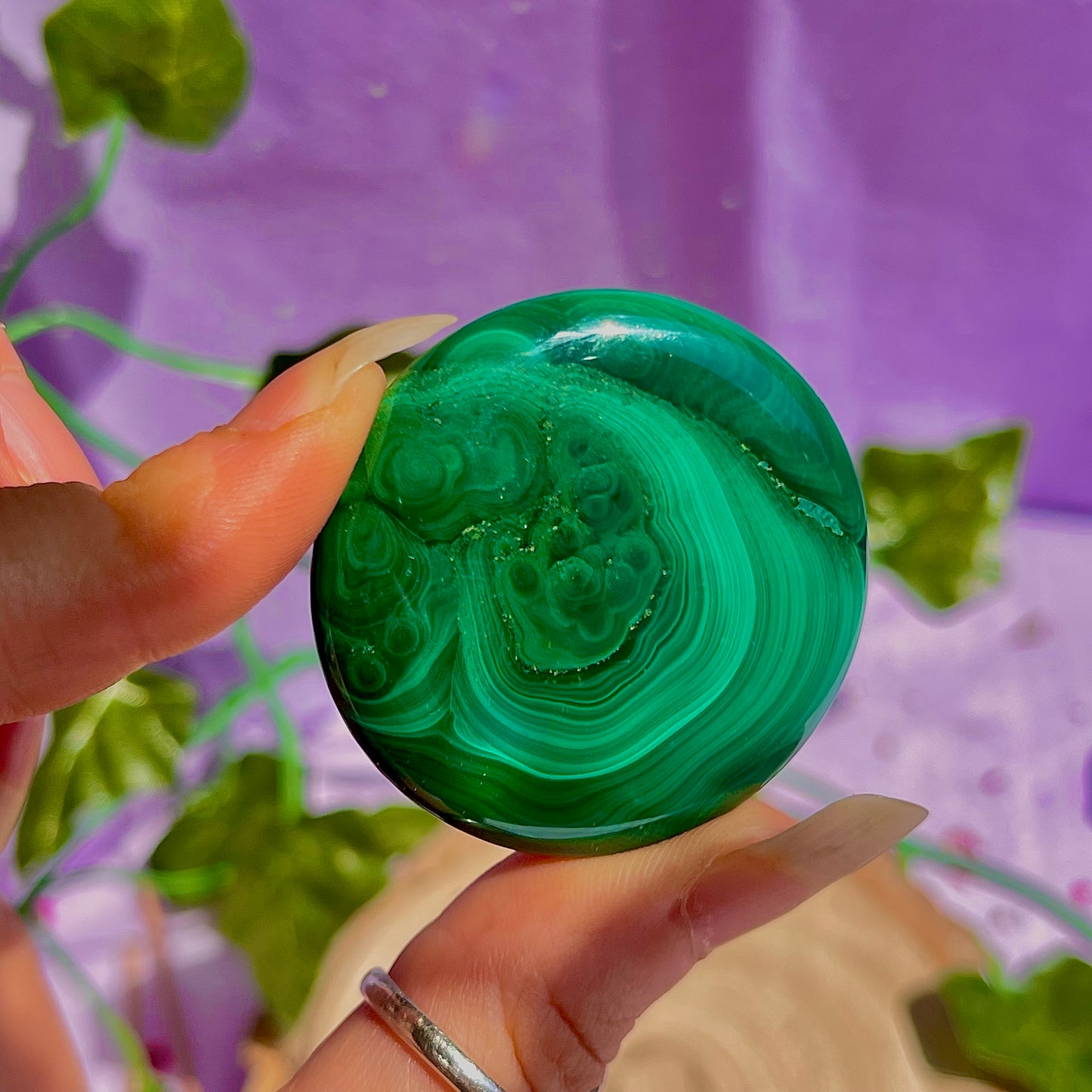 malachite disc A
