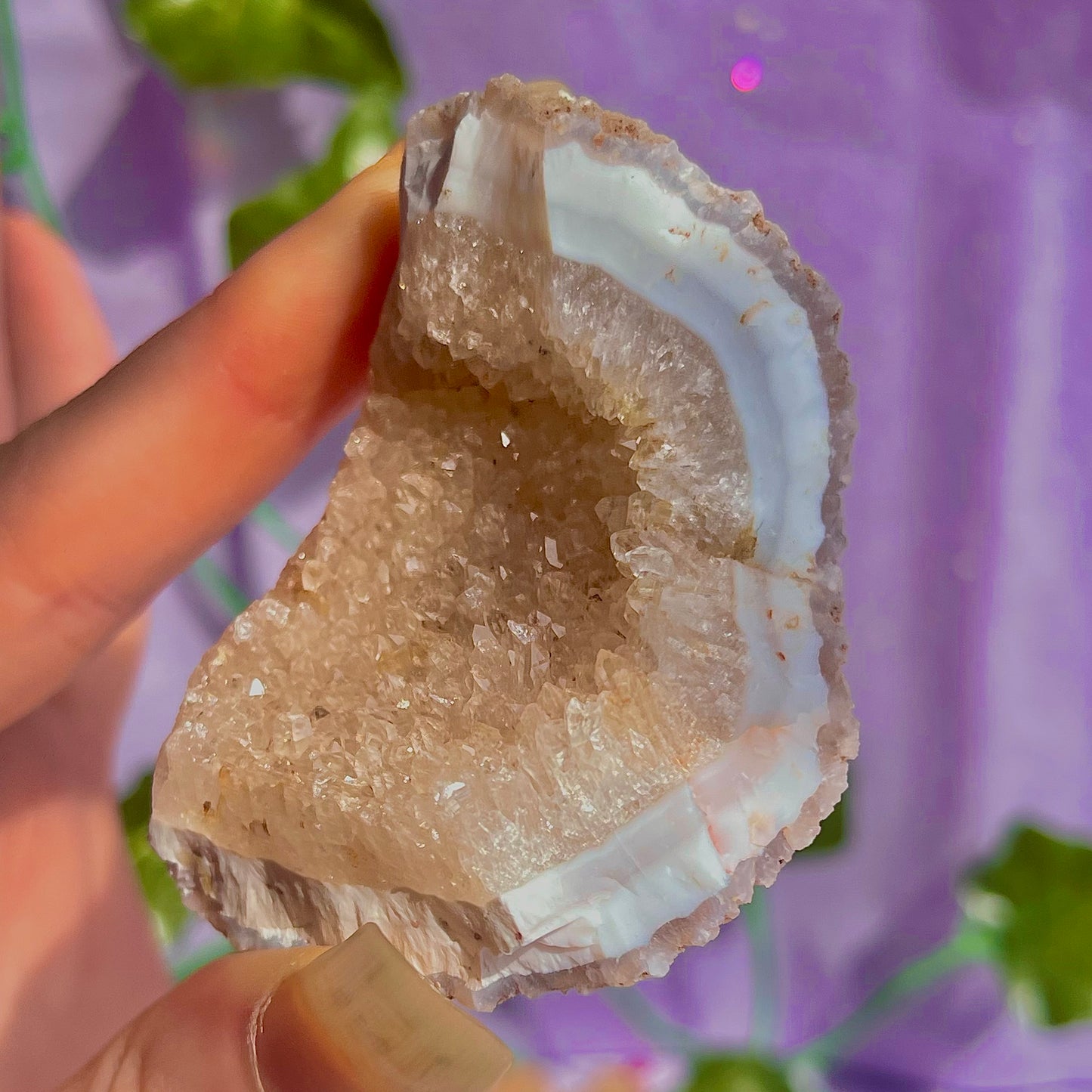 druzy agate geodes D1-5