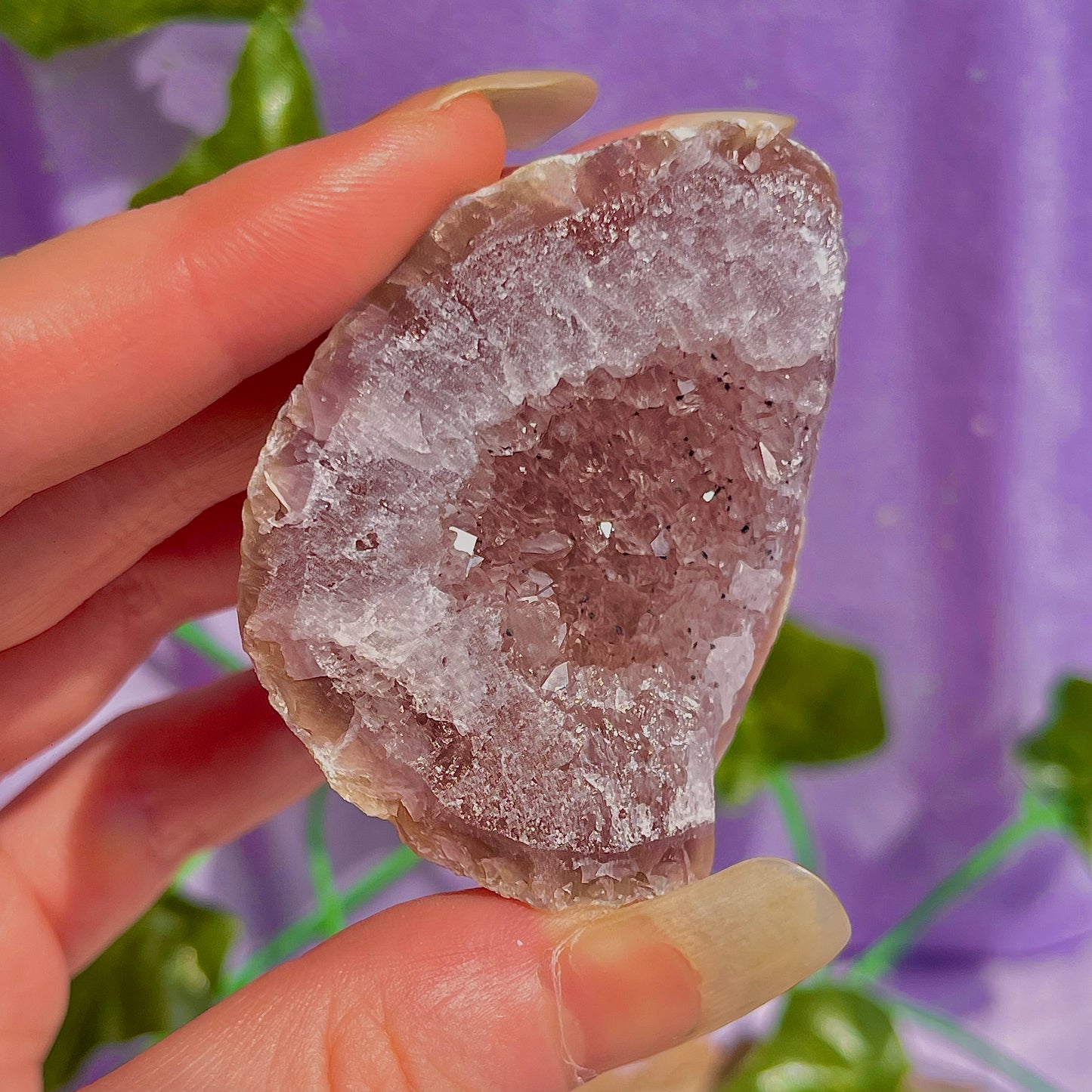 druzy agate geodes B1-5