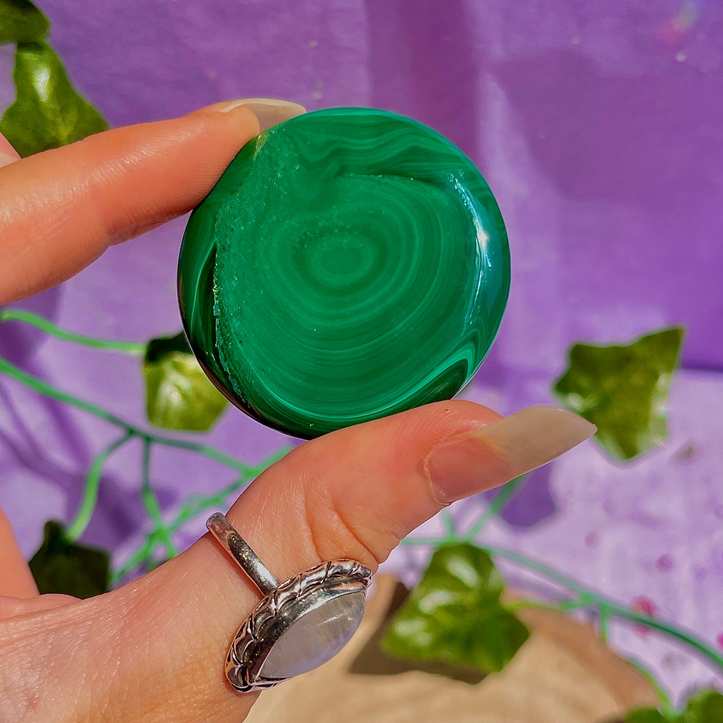 malachite disc A