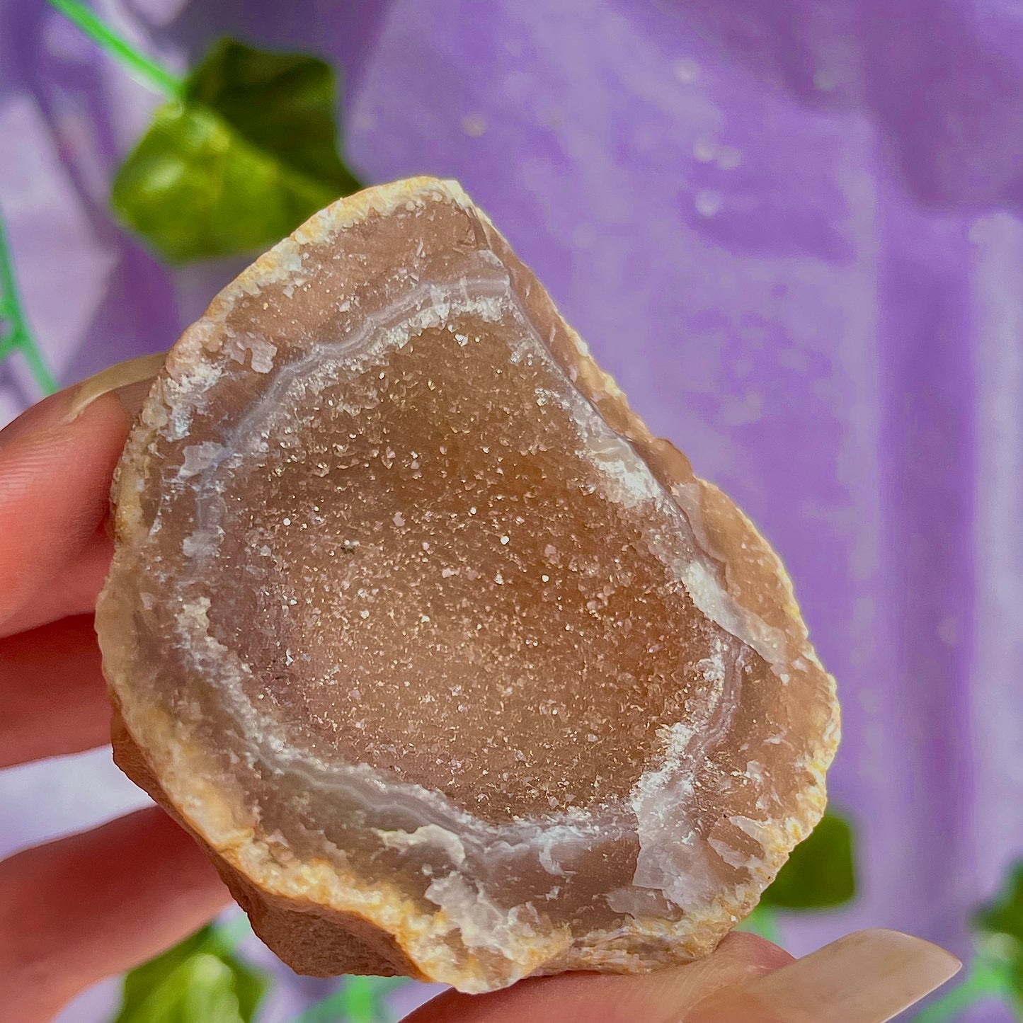 druzy agate geodes C1-5