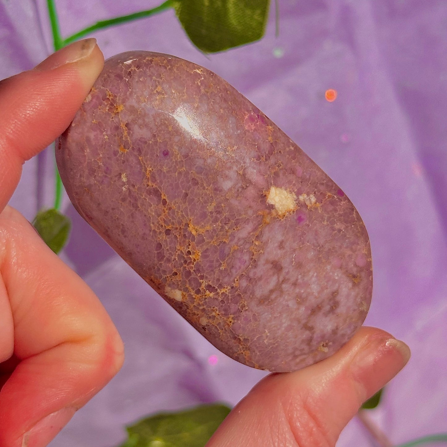 phosphosiderite palm stones ~ choose your own