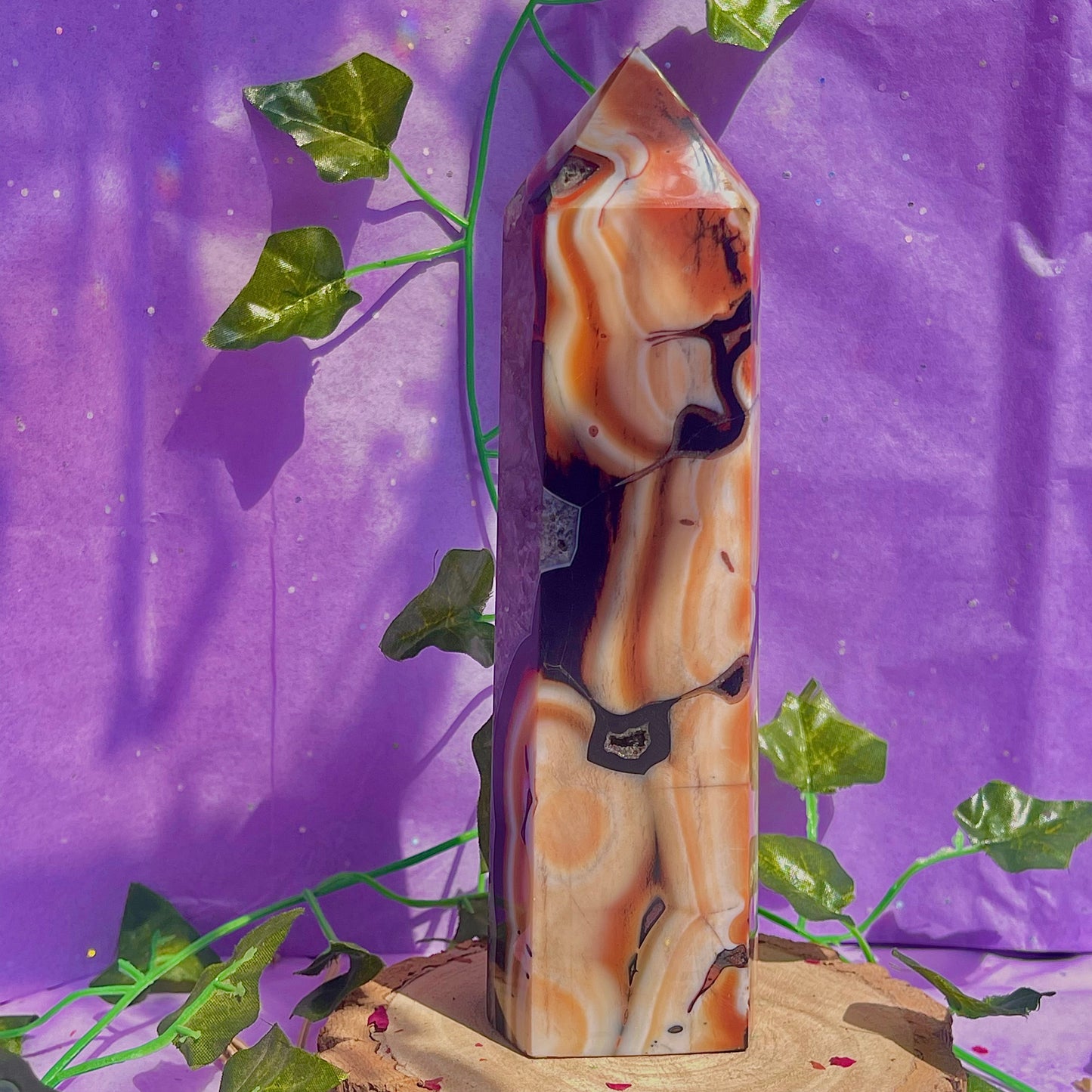 sardonyx agate tower