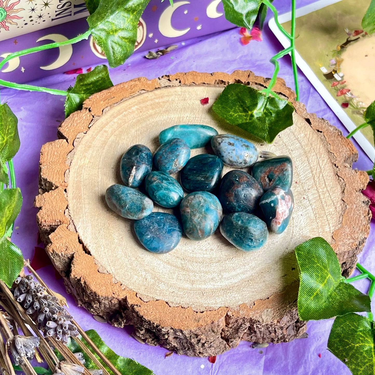 blue apatite mini tumble