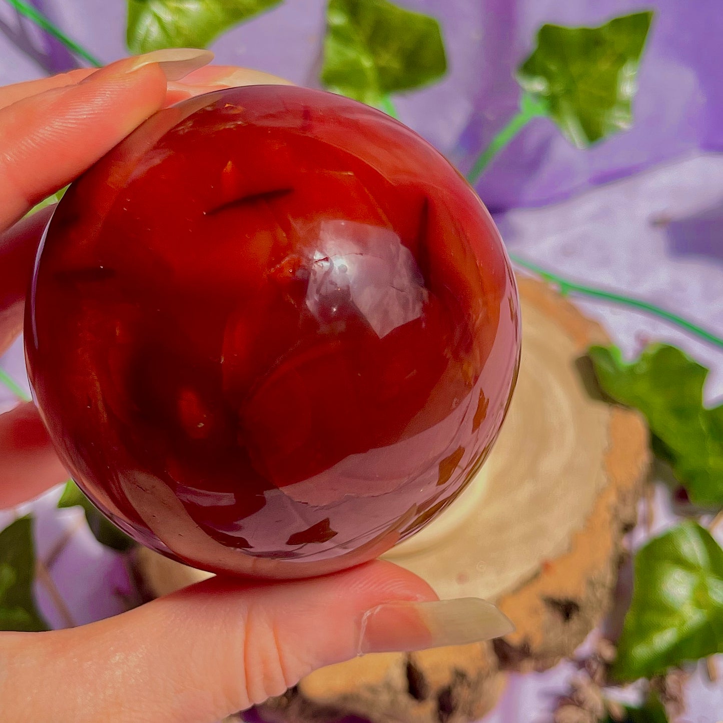 carnelian sphere B