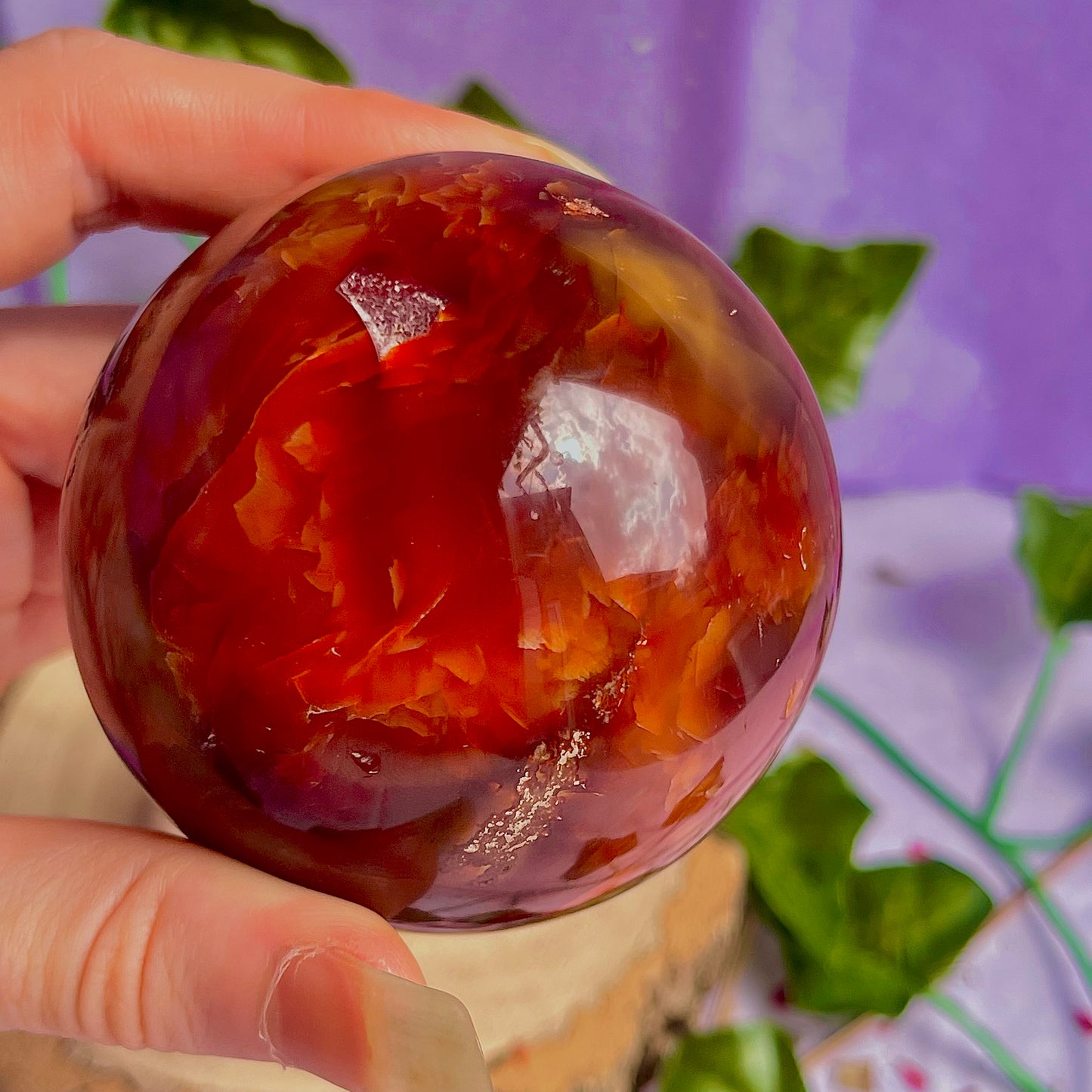 carnelian sphere A