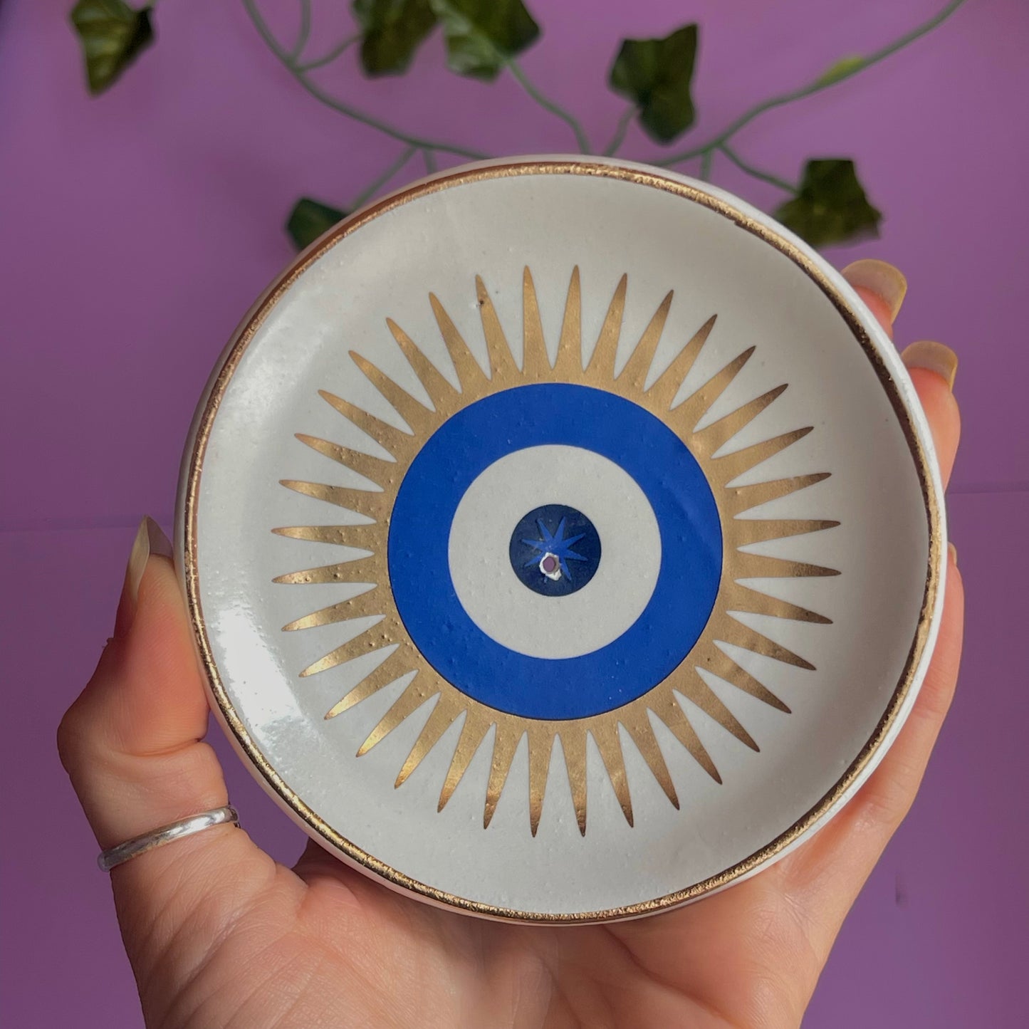 all seeing eye incense holder