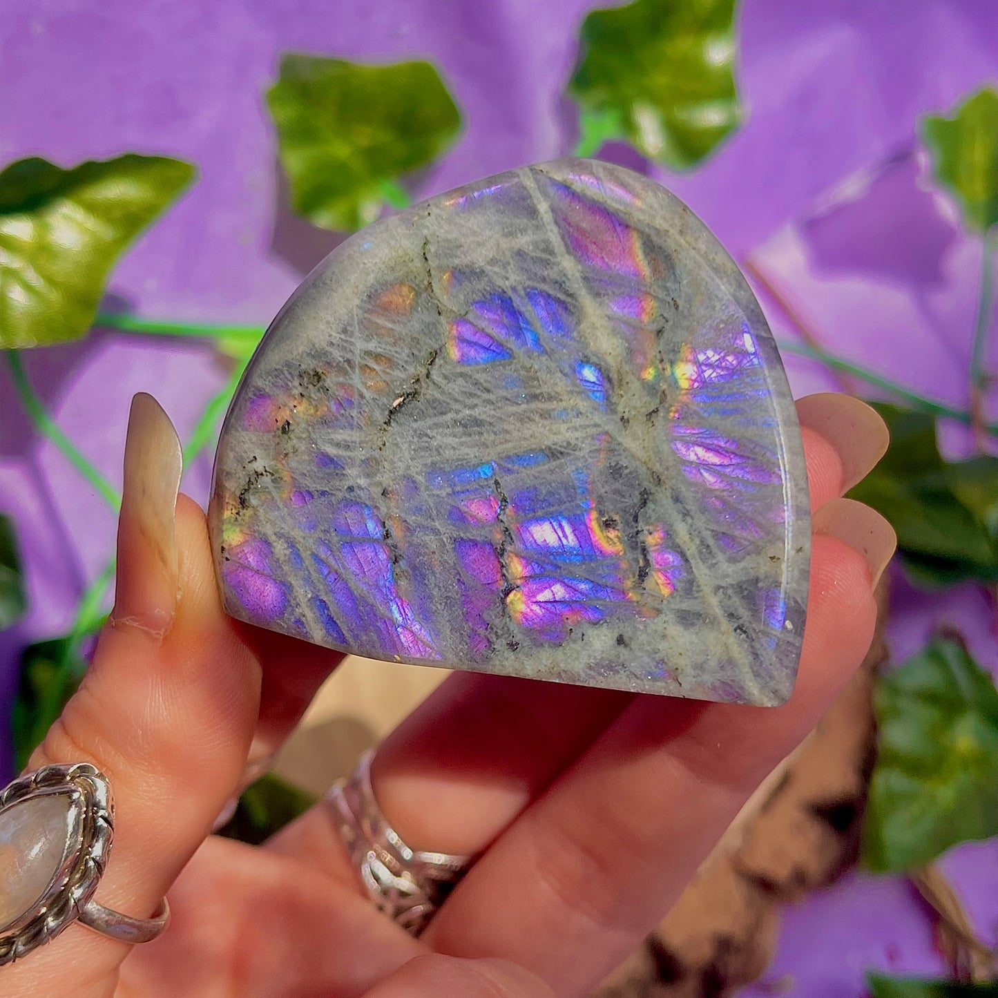 labradorite freeform xs ~ intuitively chosen