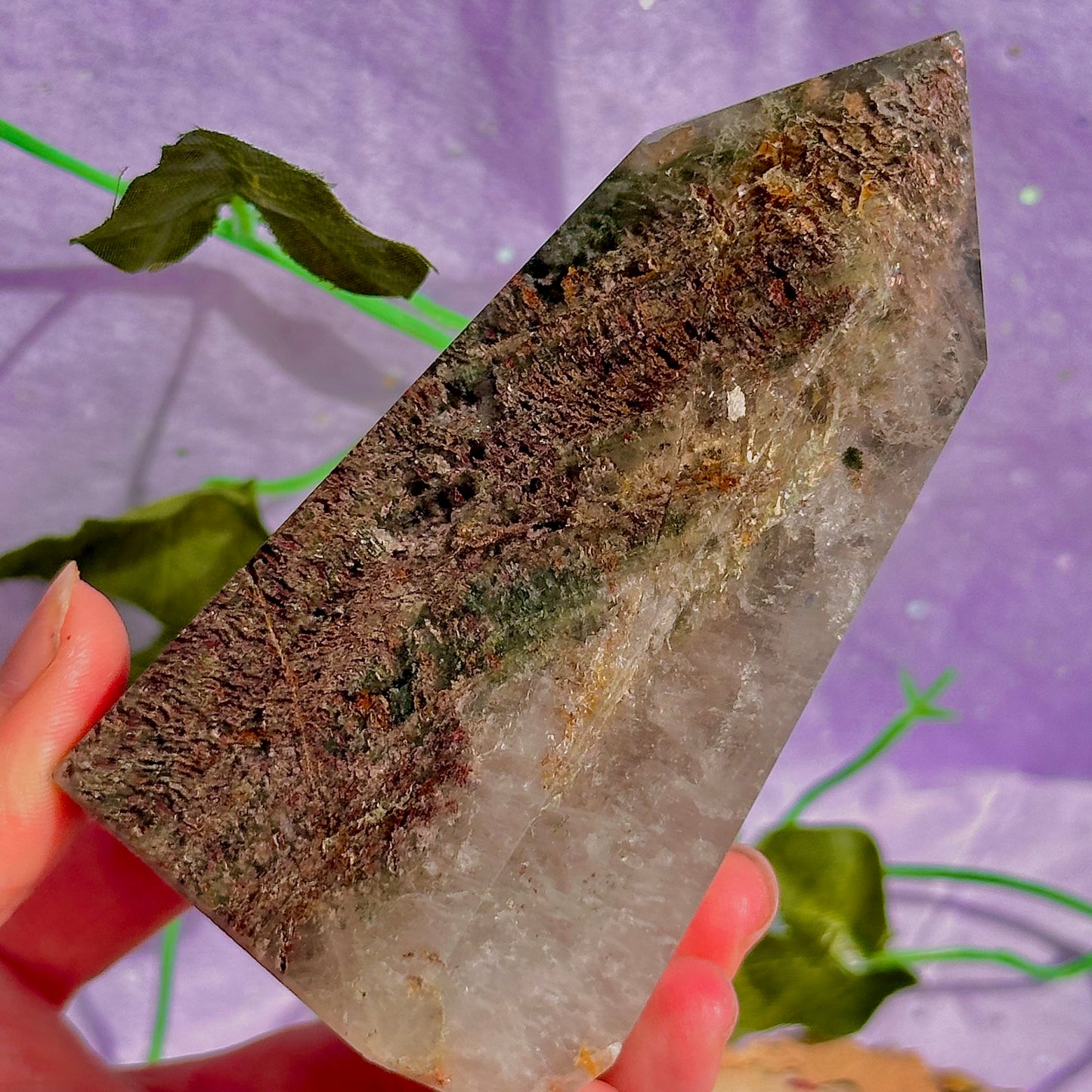 garden quartz tower