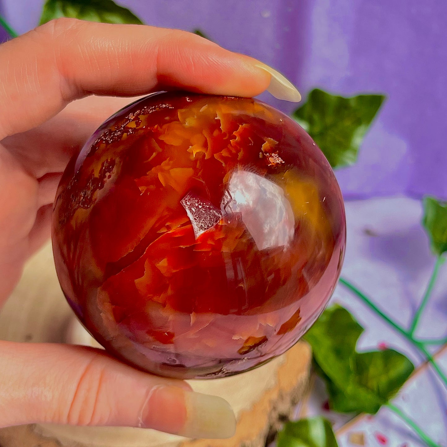 carnelian sphere A