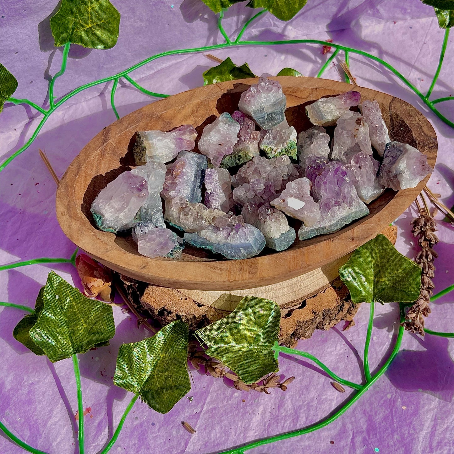 raw/rough amethyst clusters mini (xxs, xs, s)
