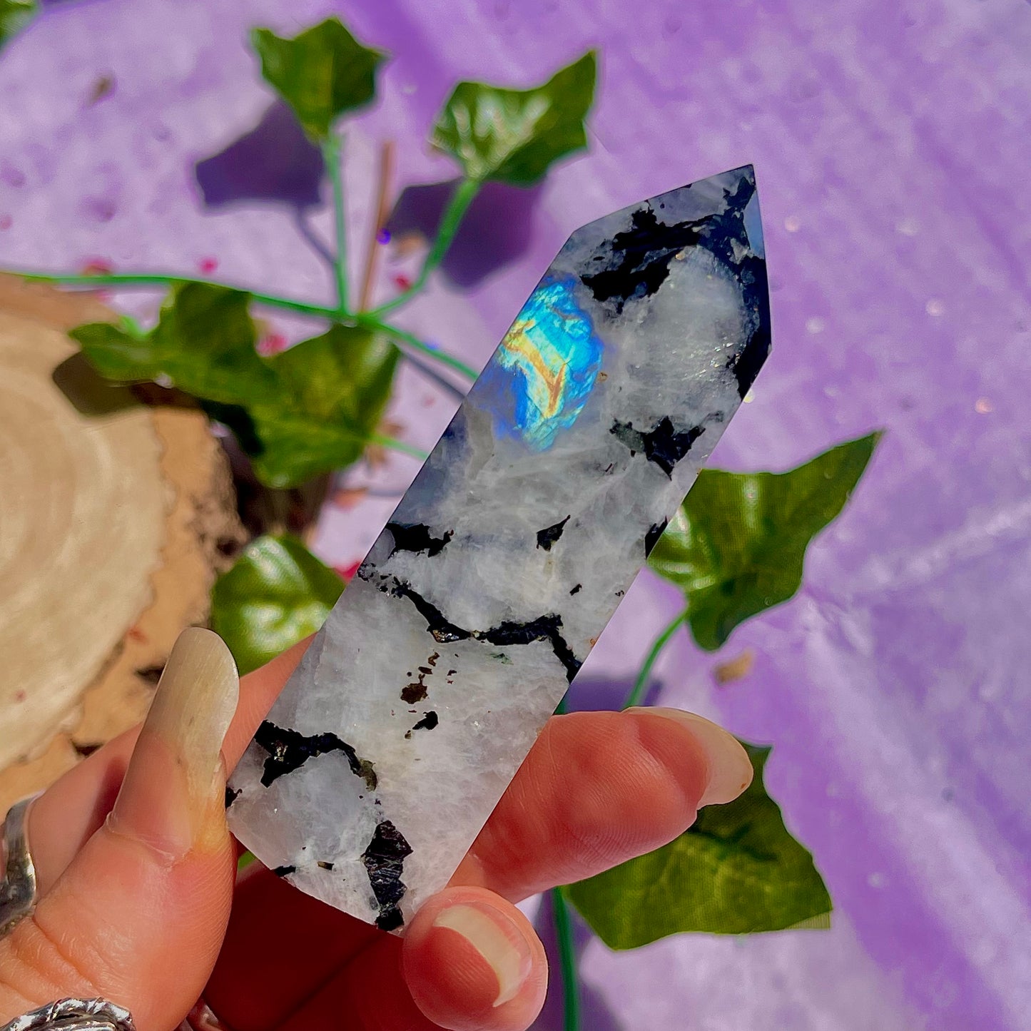 rainbow moonstone towers ~ intuitively chosen