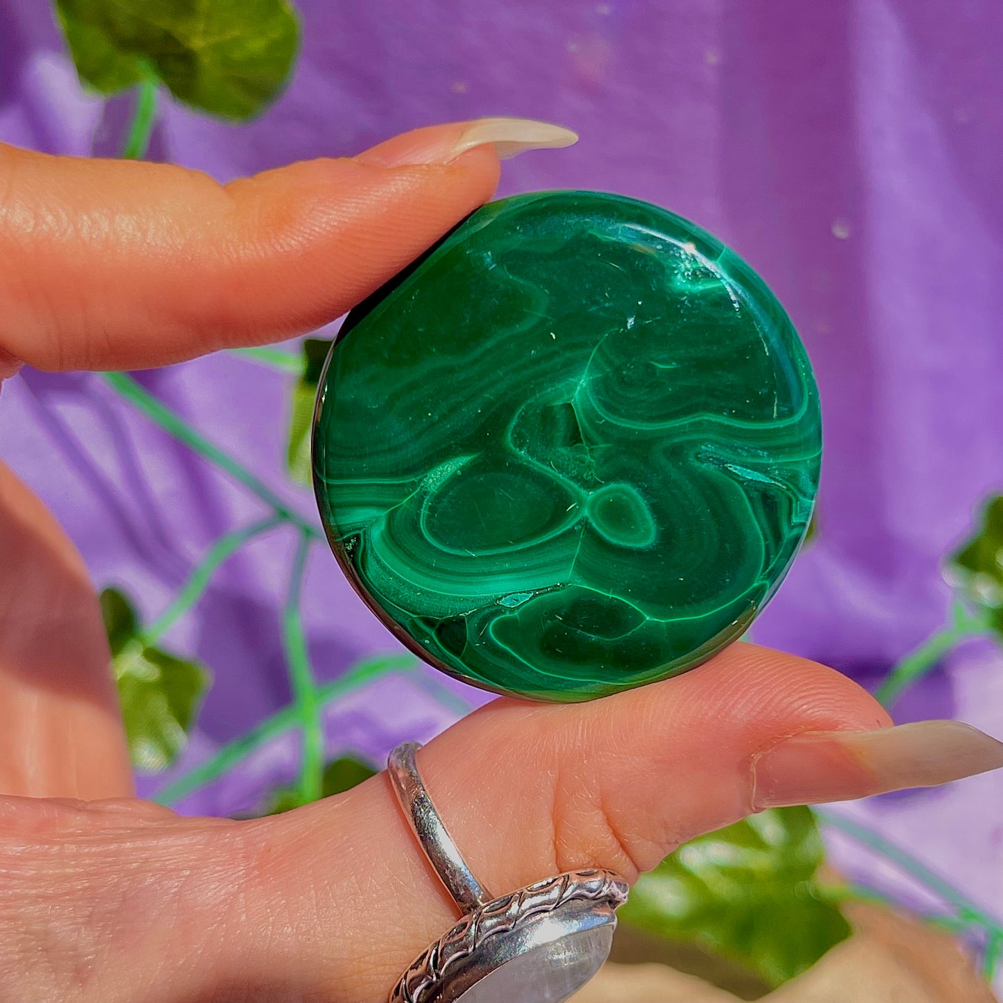 malachite disc D