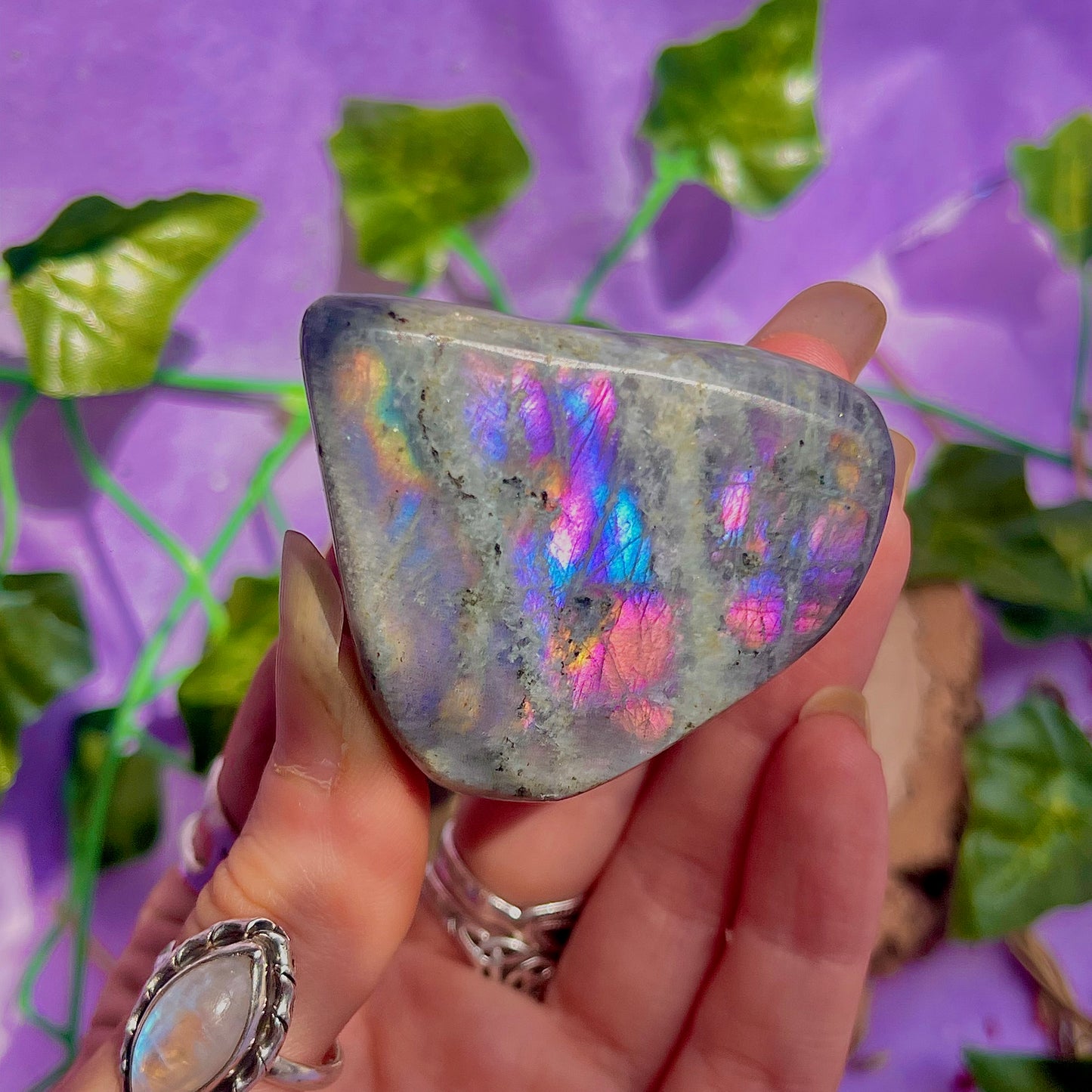 labradorite freeform xs ~ intuitively chosen