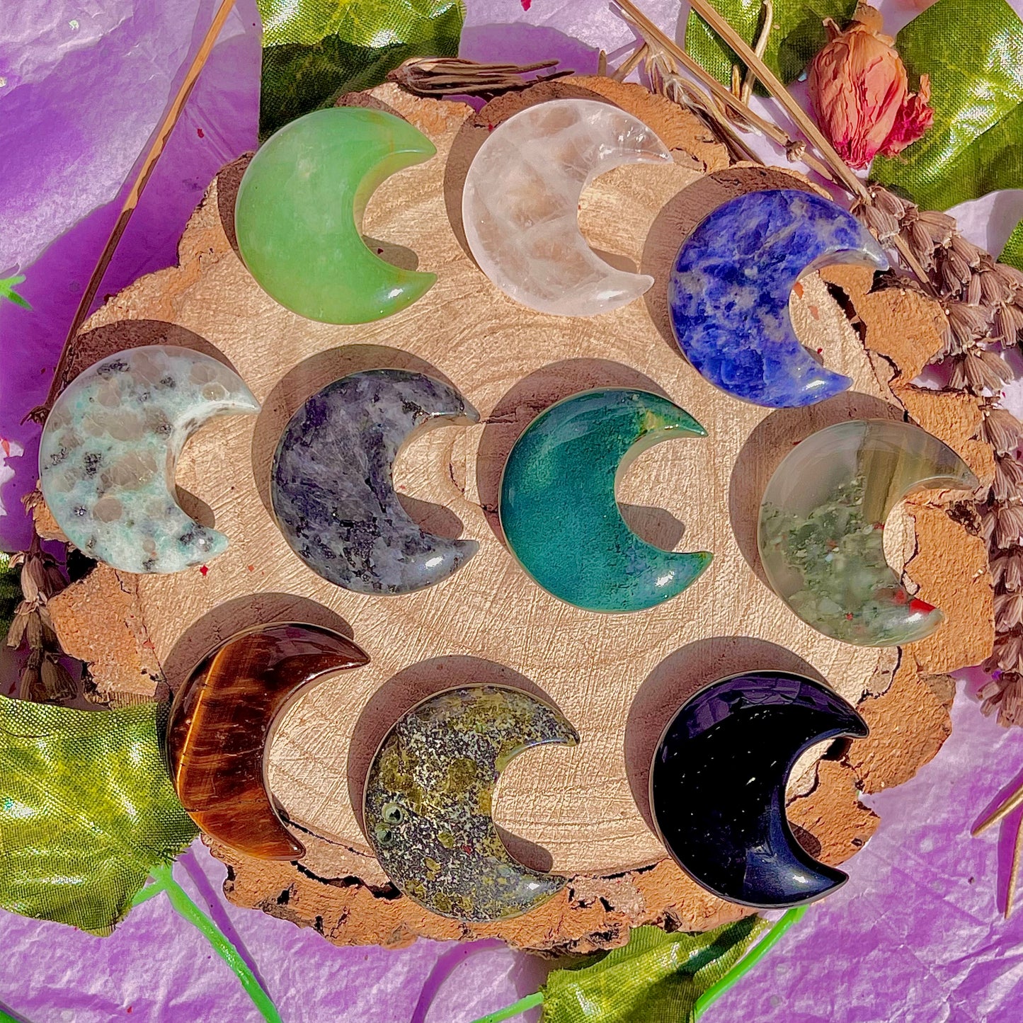 moon carvings ~ choose your own