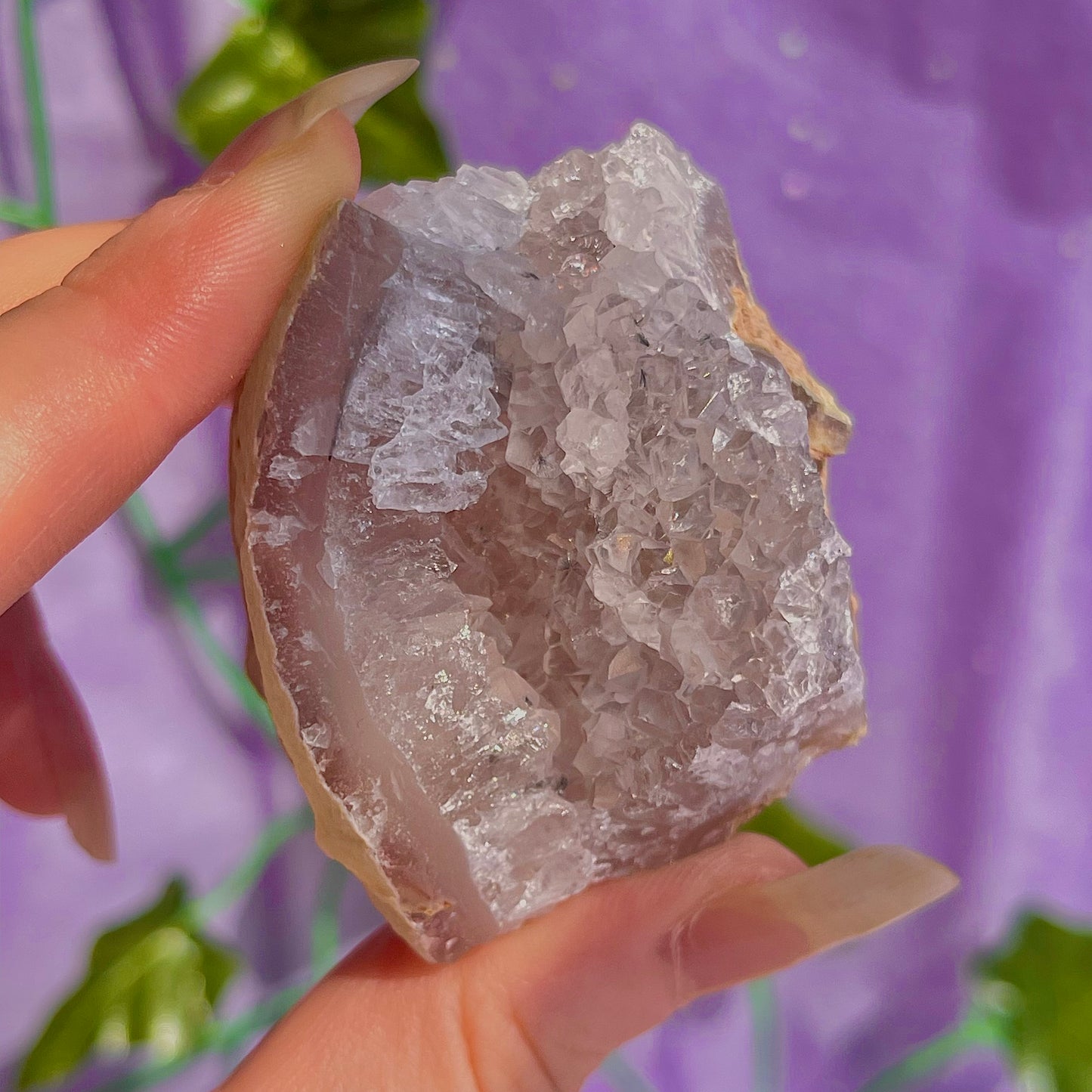 druzy agate geodes D1-5