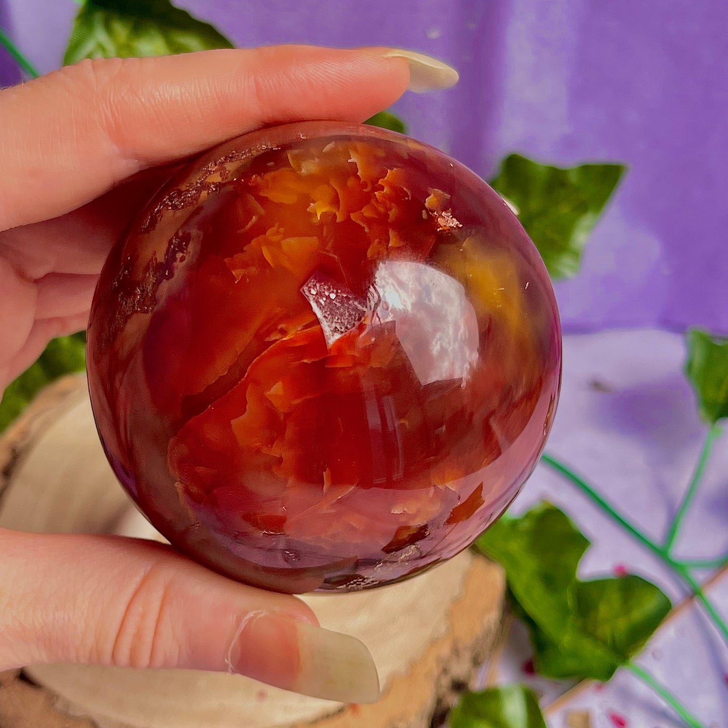 carnelian sphere A