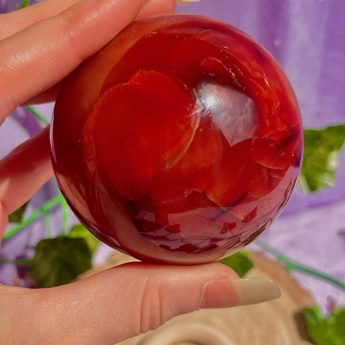 carnelian sphere B