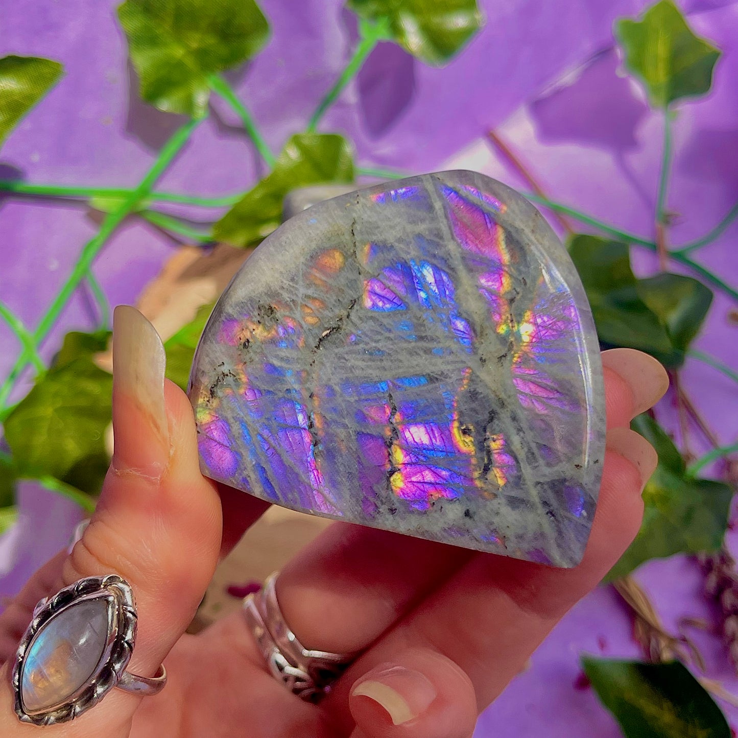 labradorite freeform xs ~ intuitively chosen
