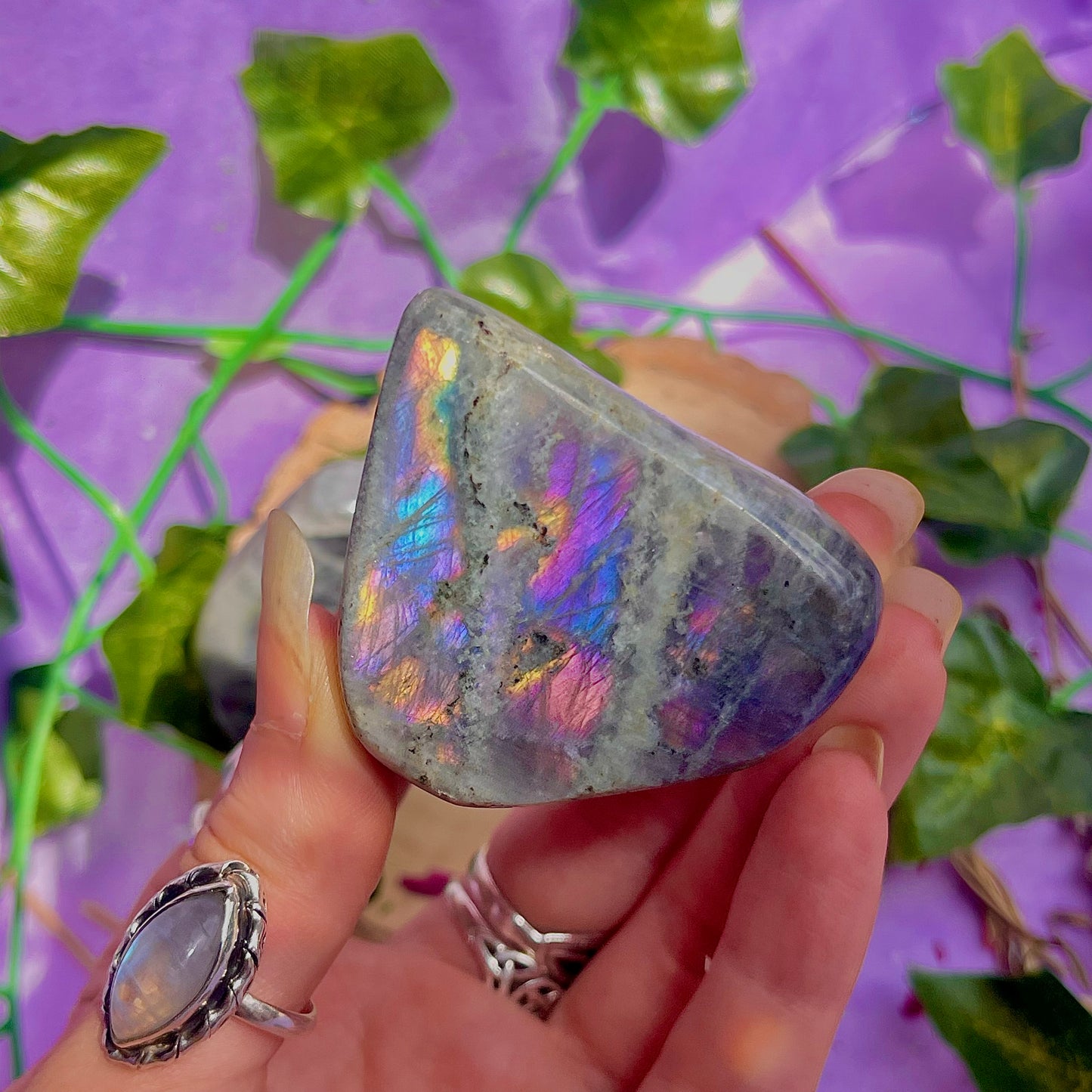 labradorite freeform xs ~ intuitively chosen