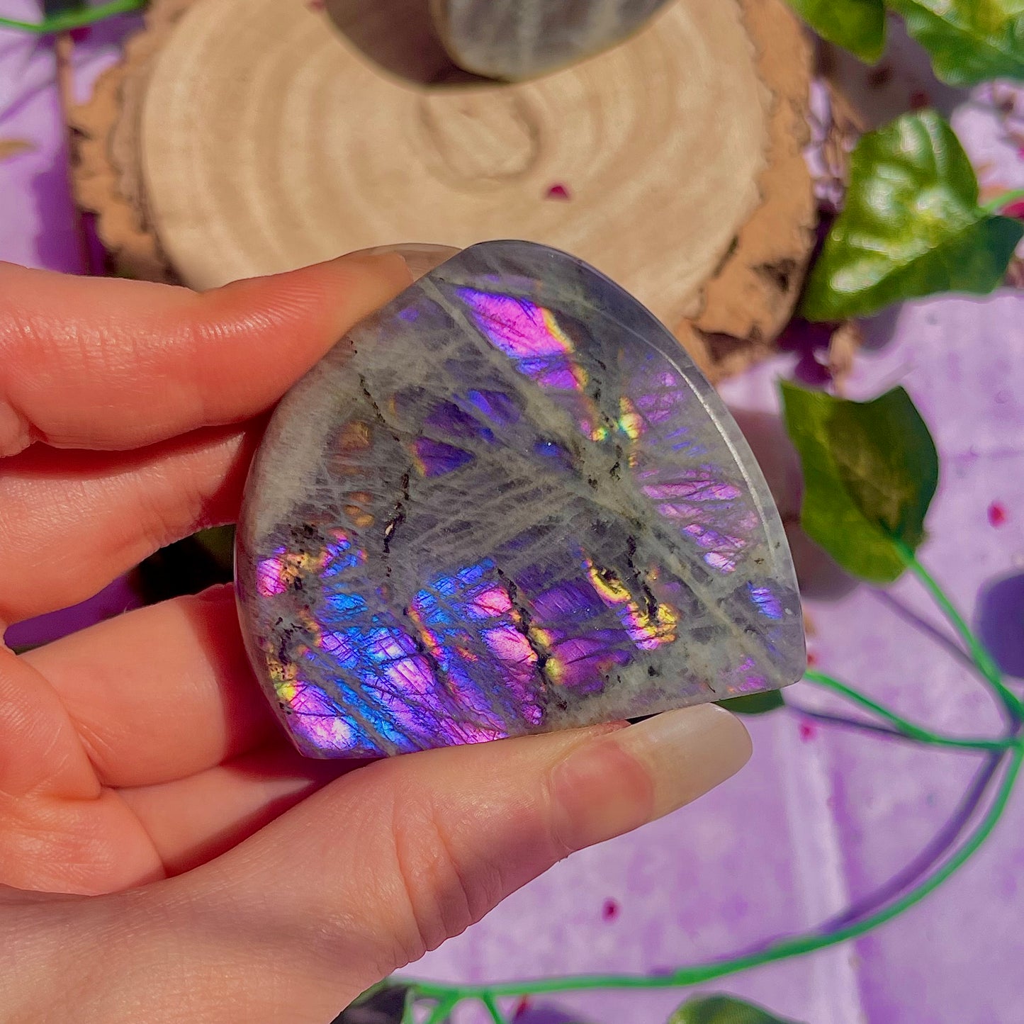labradorite freeform xs ~ intuitively chosen