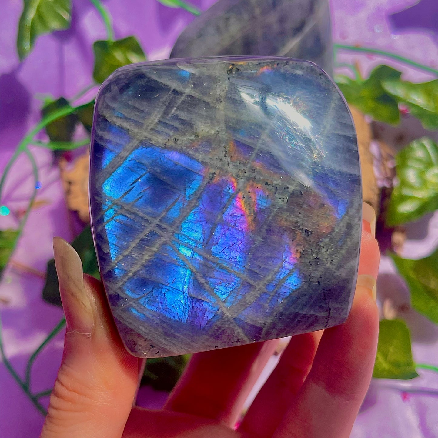 labradorite freeform medium ~ intuitively chosen