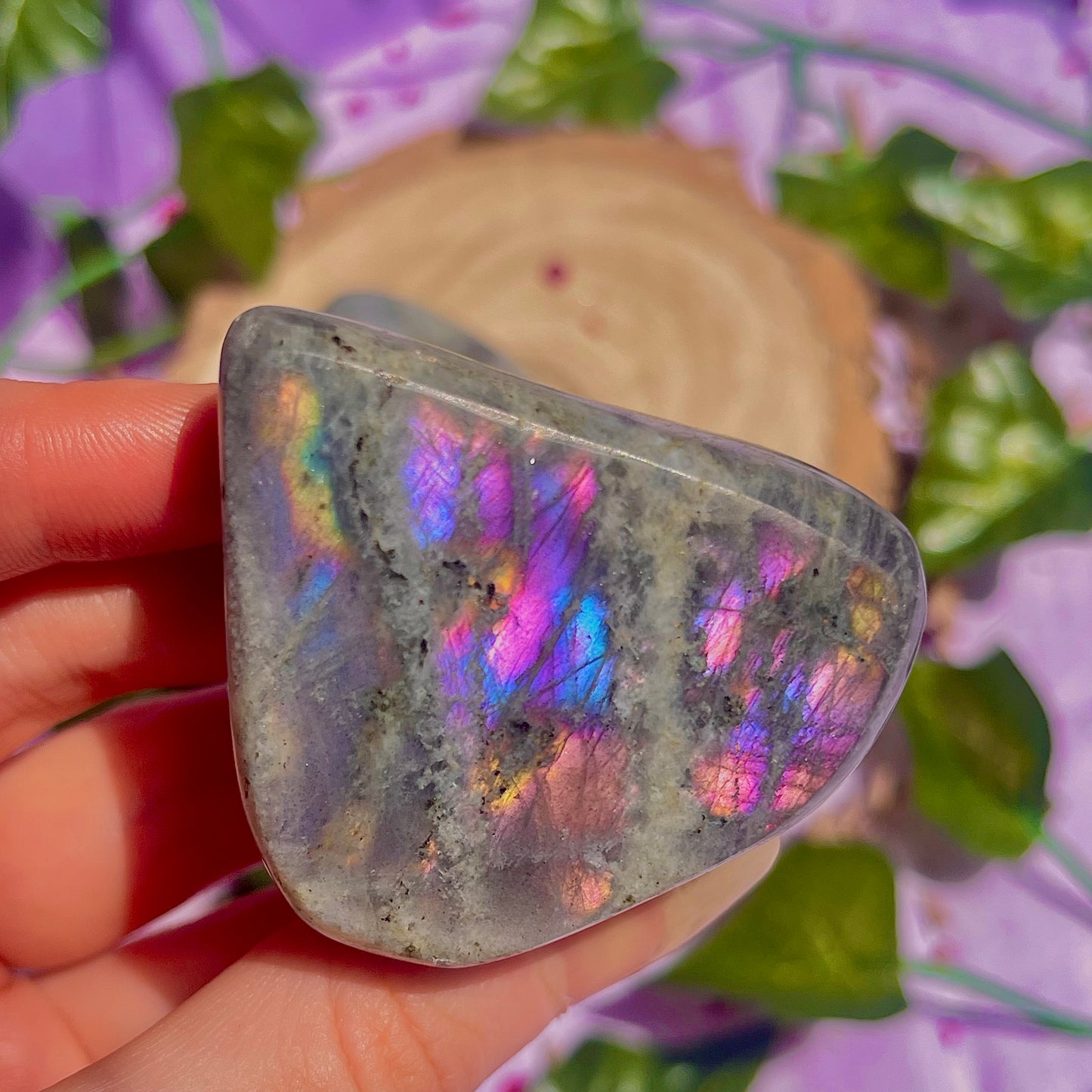 labradorite freeform xs ~ intuitively chosen