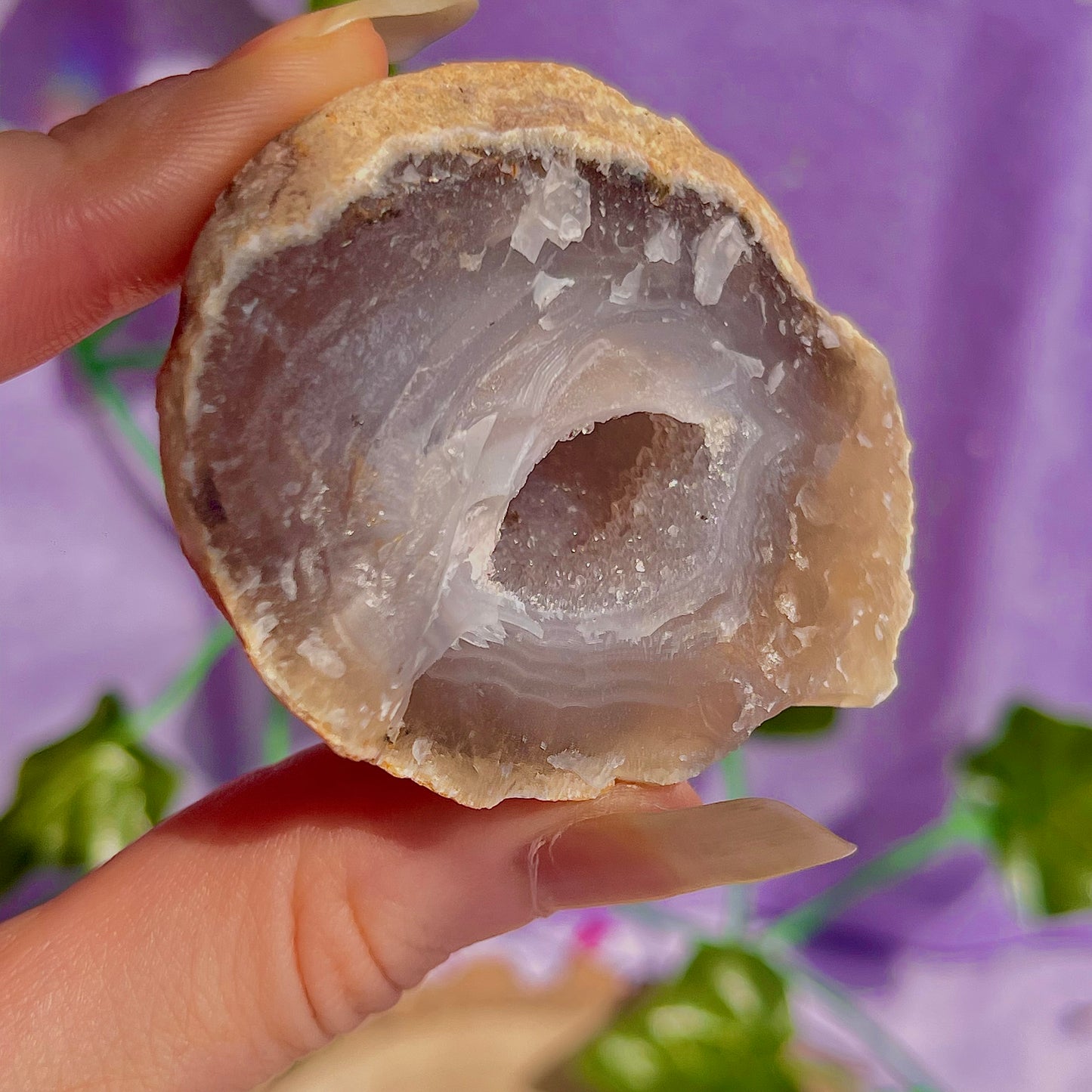 druzy agate geodes D1-5