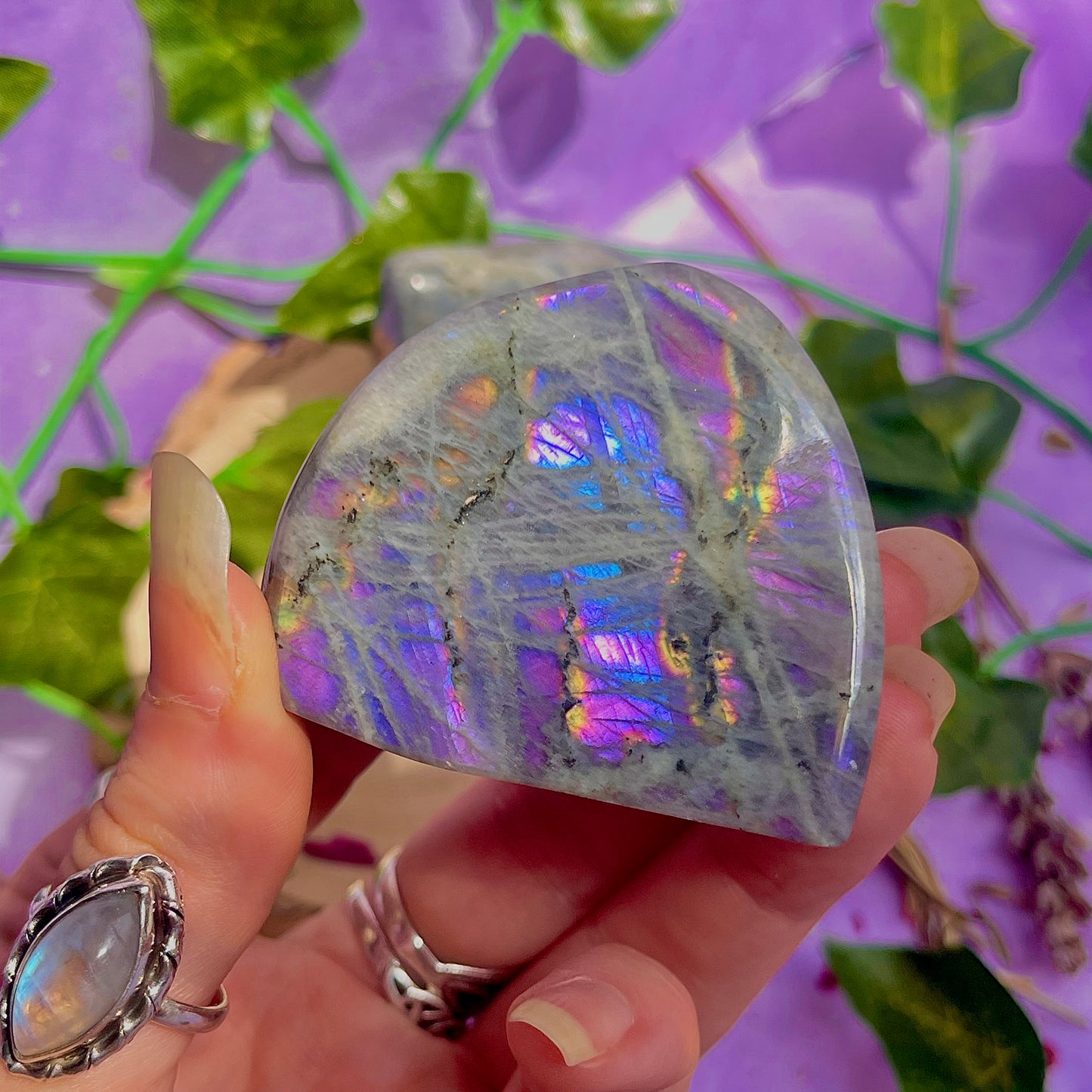 labradorite freeform xs ~ intuitively chosen
