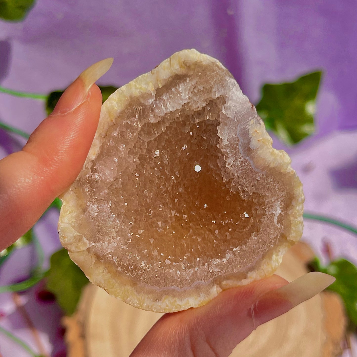 druzy agate geodes A1-5