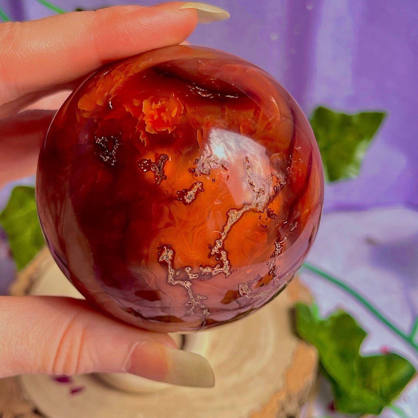 carnelian sphere A