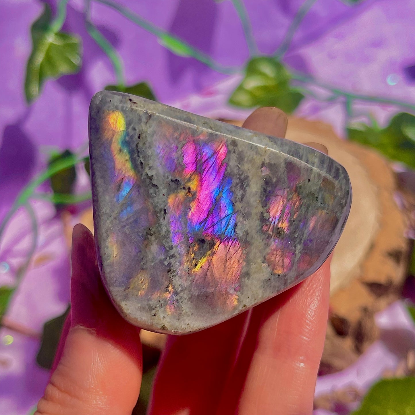 labradorite freeform xs ~ intuitively chosen