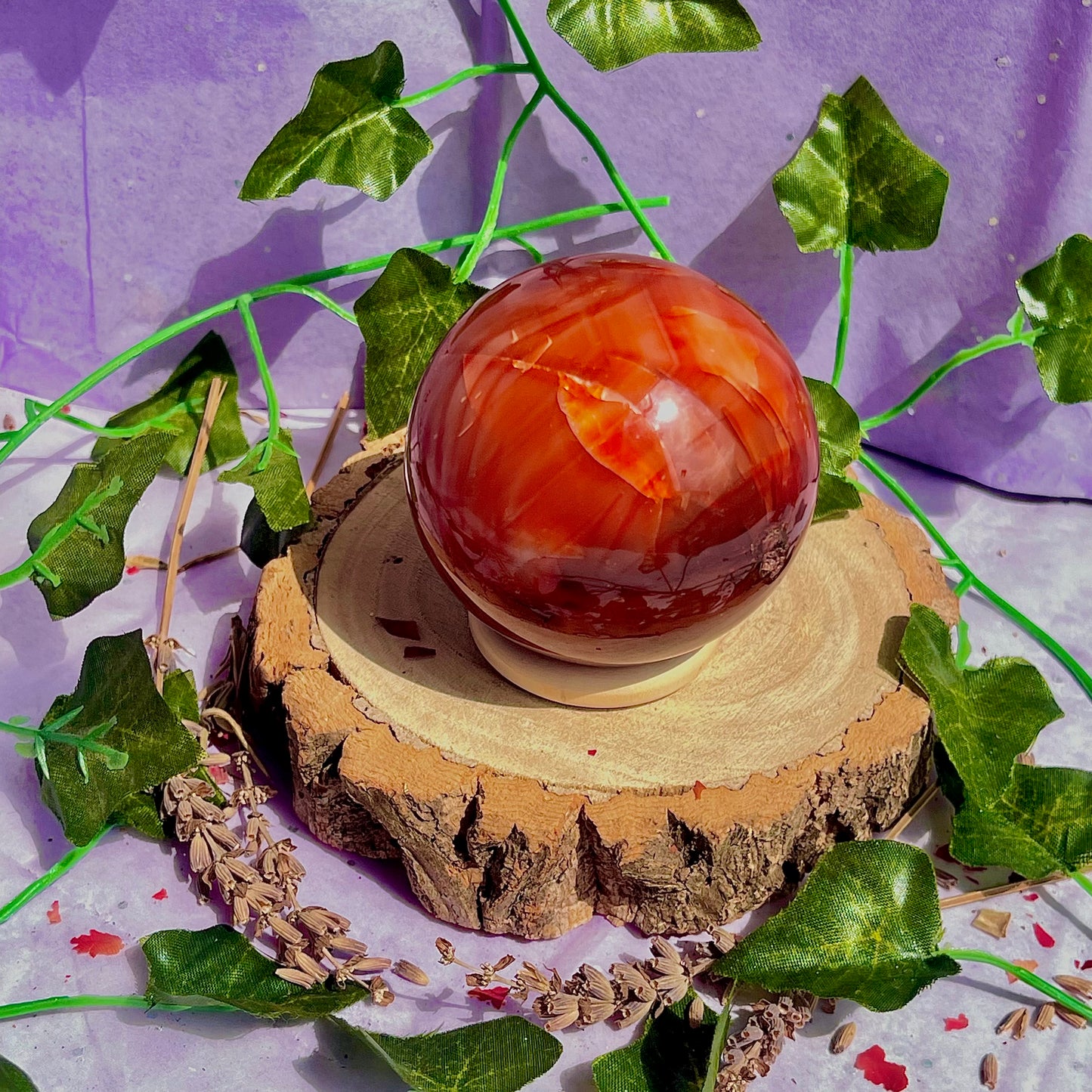 carnelian sphere B