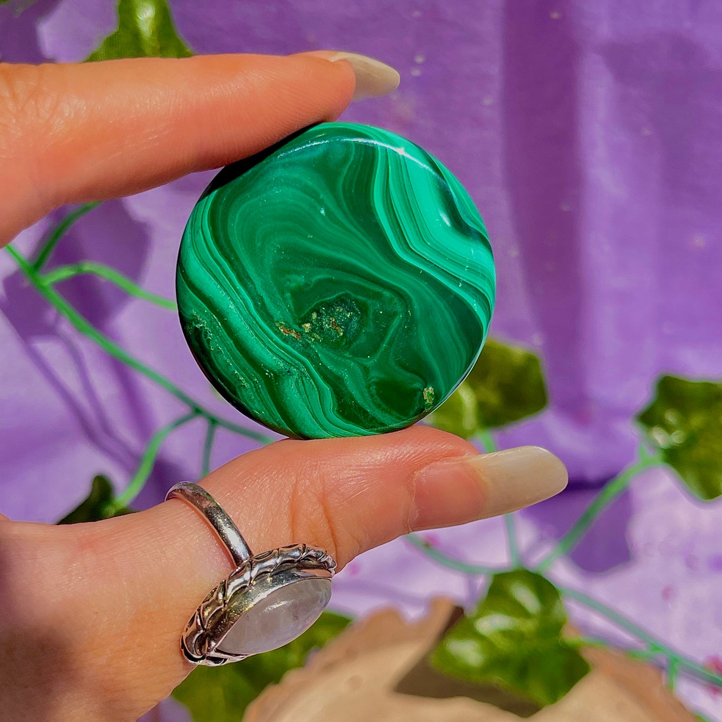 malachite disc E