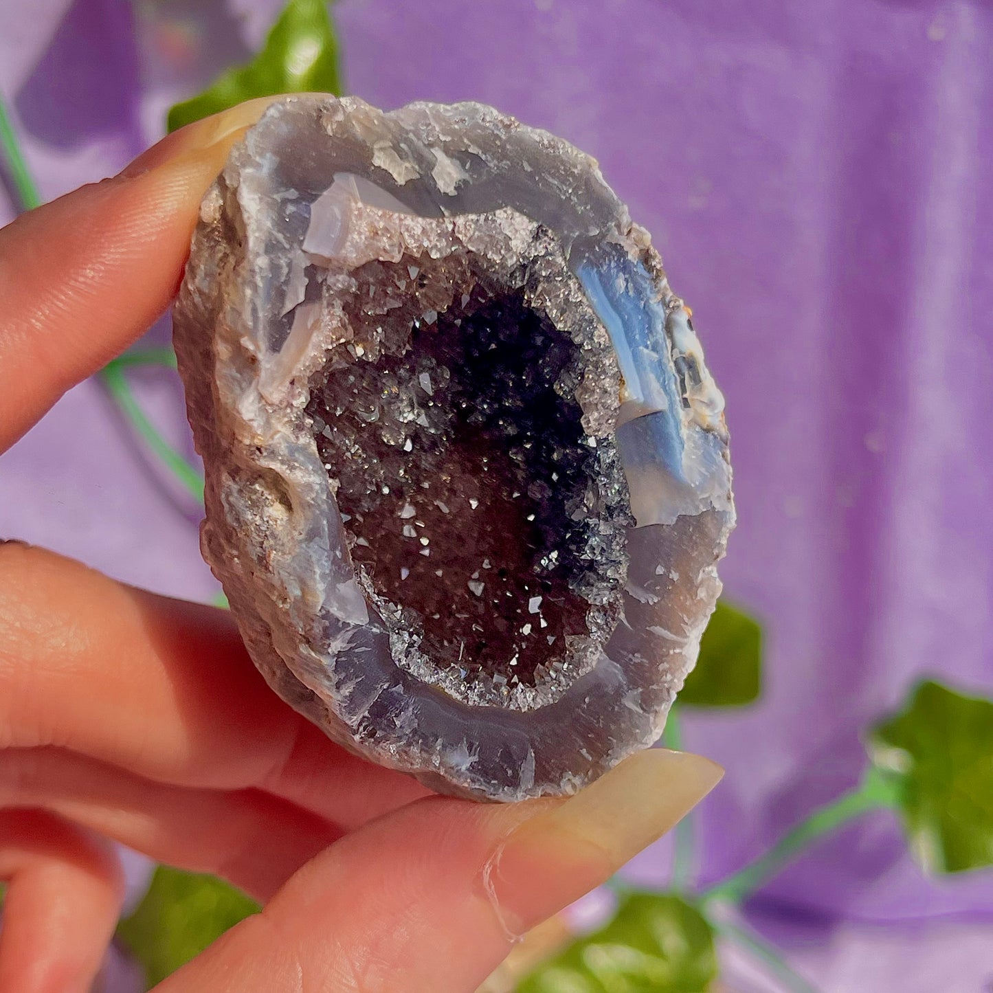 druzy agate geodes E1-3