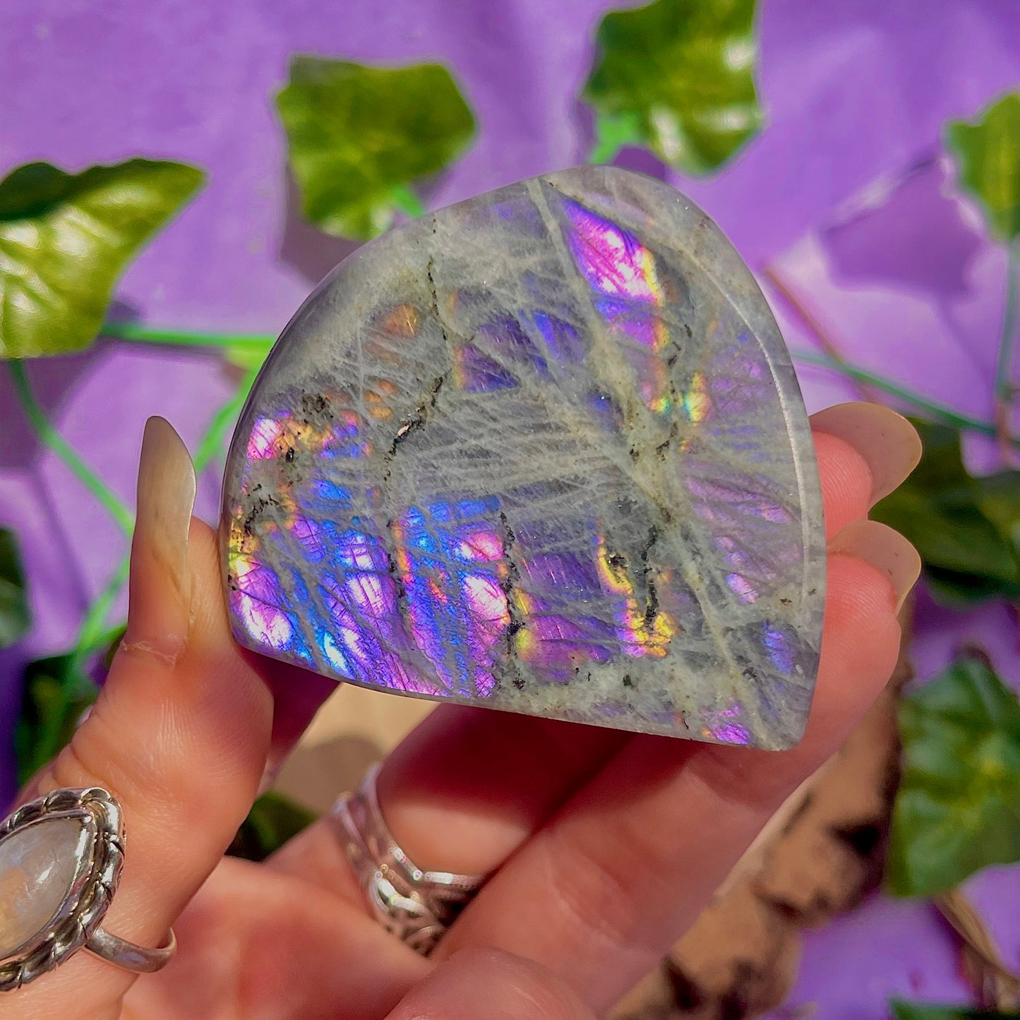 labradorite freeform xs ~ intuitively chosen