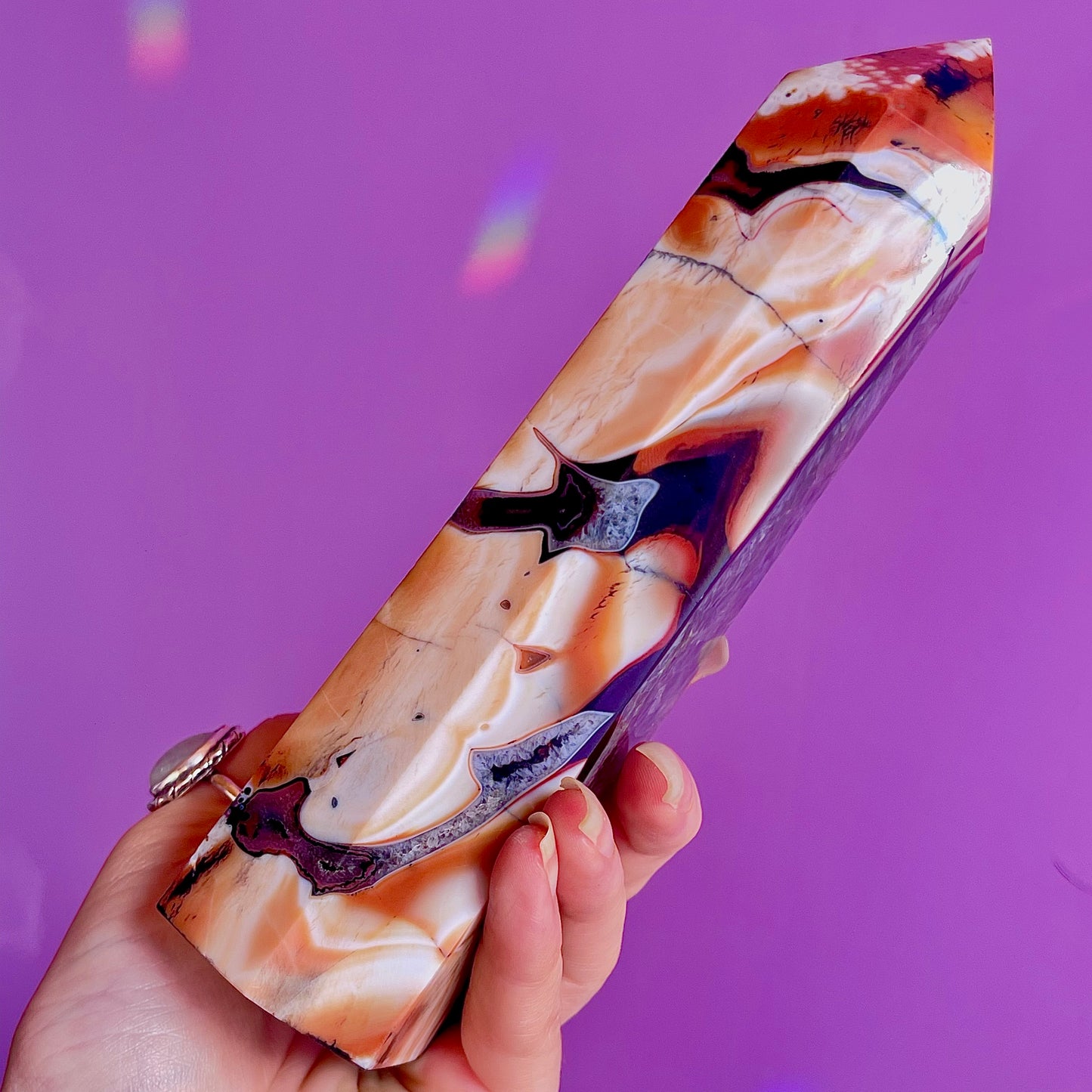 sardonyx agate tower