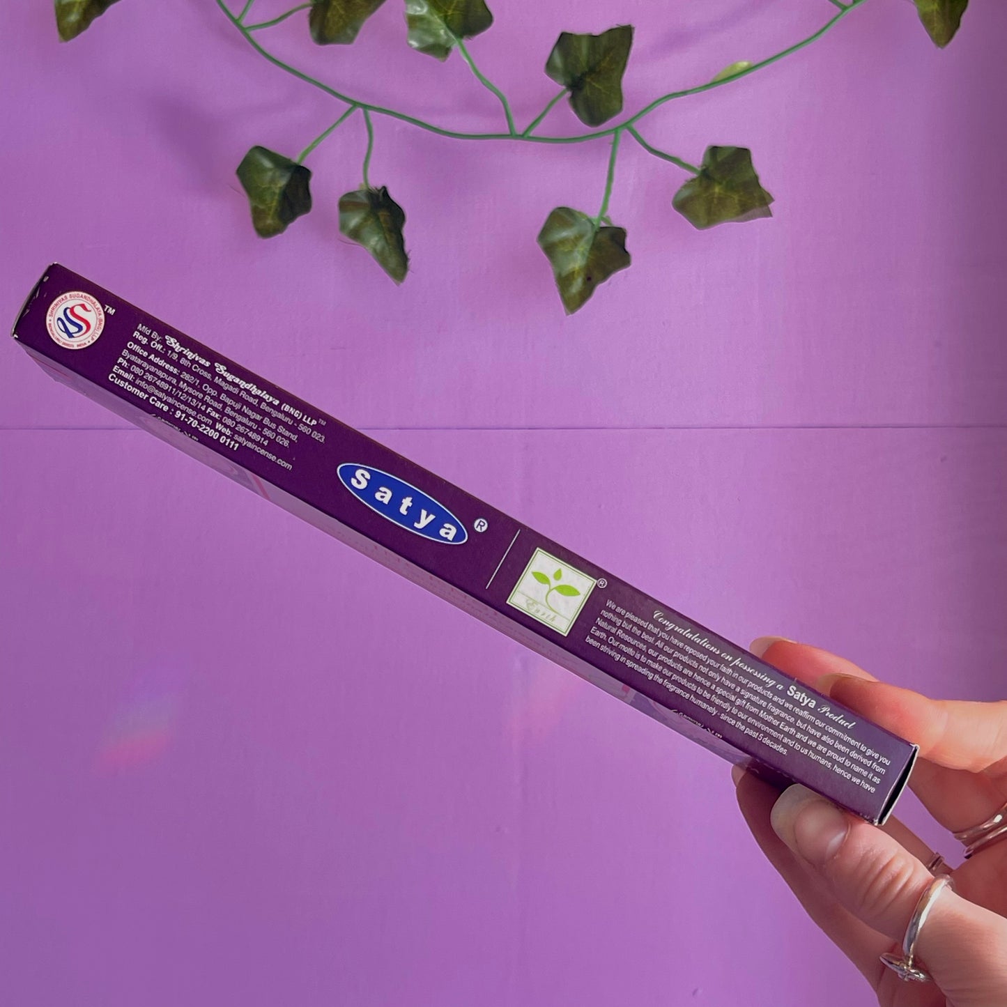 satya reiki incense