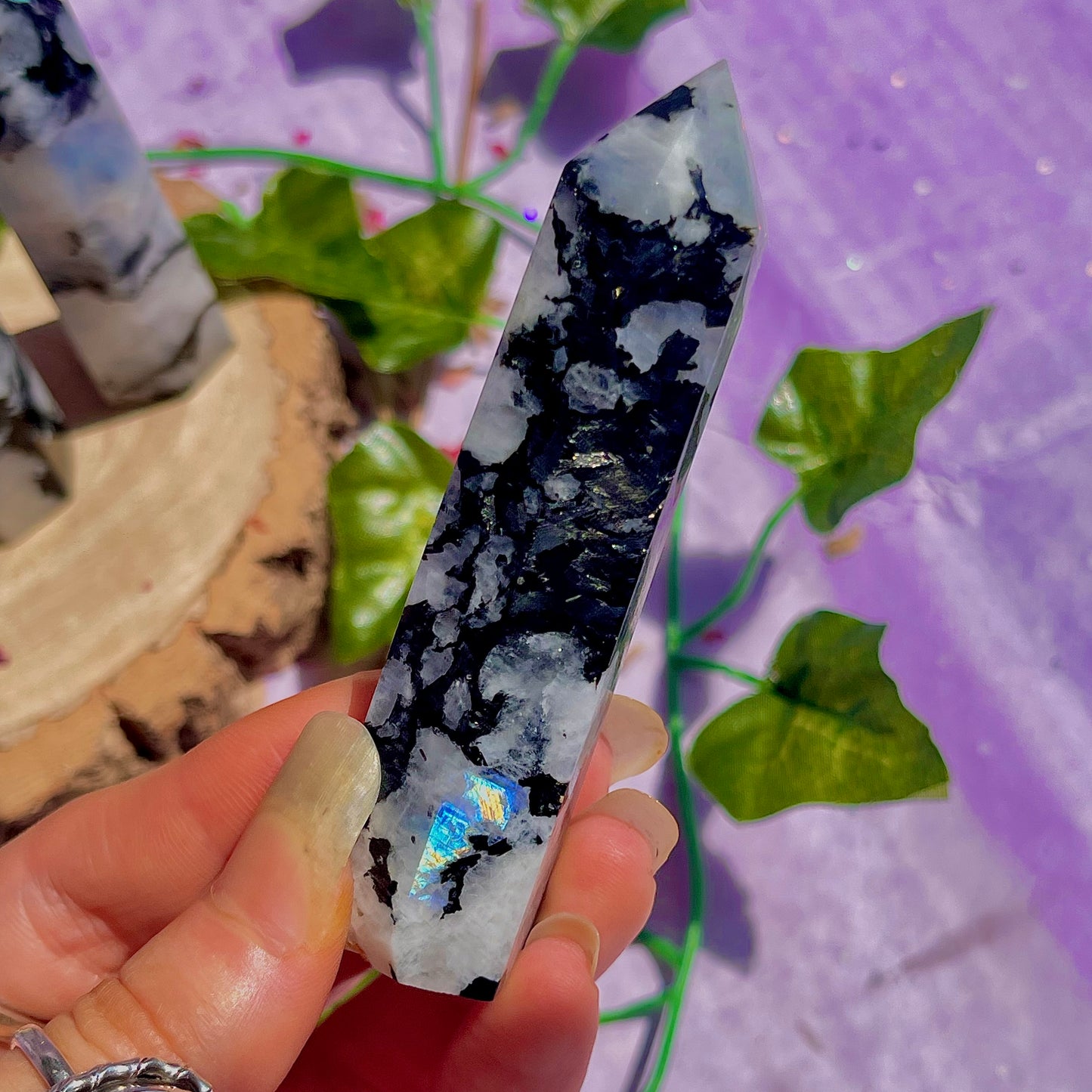 rainbow moonstone towers ~ intuitively chosen