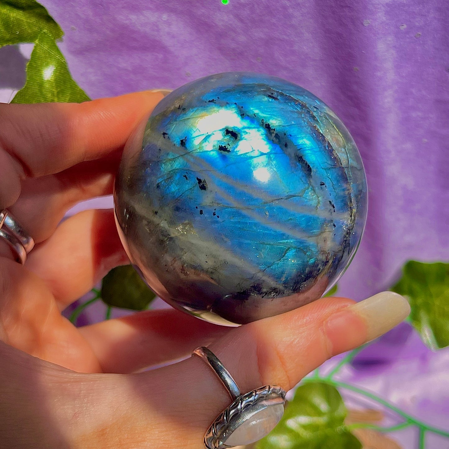 labradorite sphere